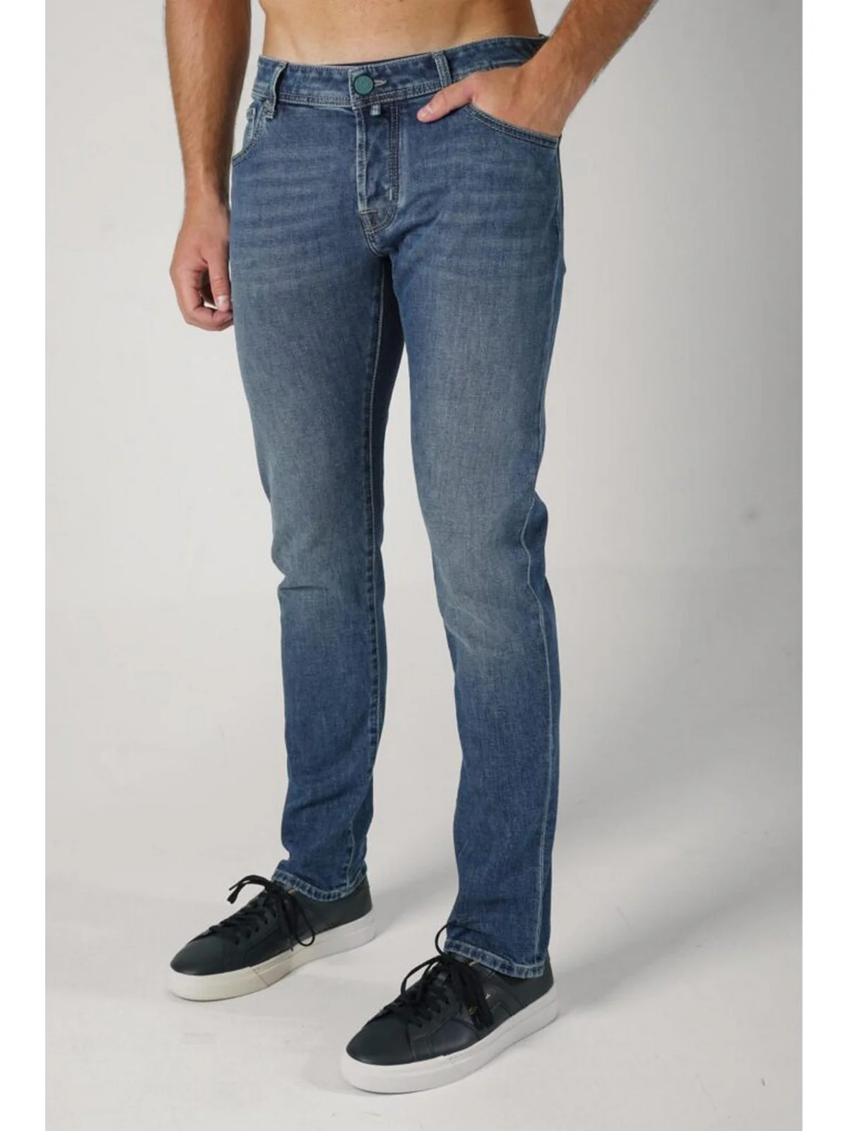 JACOB COHEN Jeans Uomo NICK JUM_QE007 065 S4213 V1 200D MEDIUM BLUE - Image 4