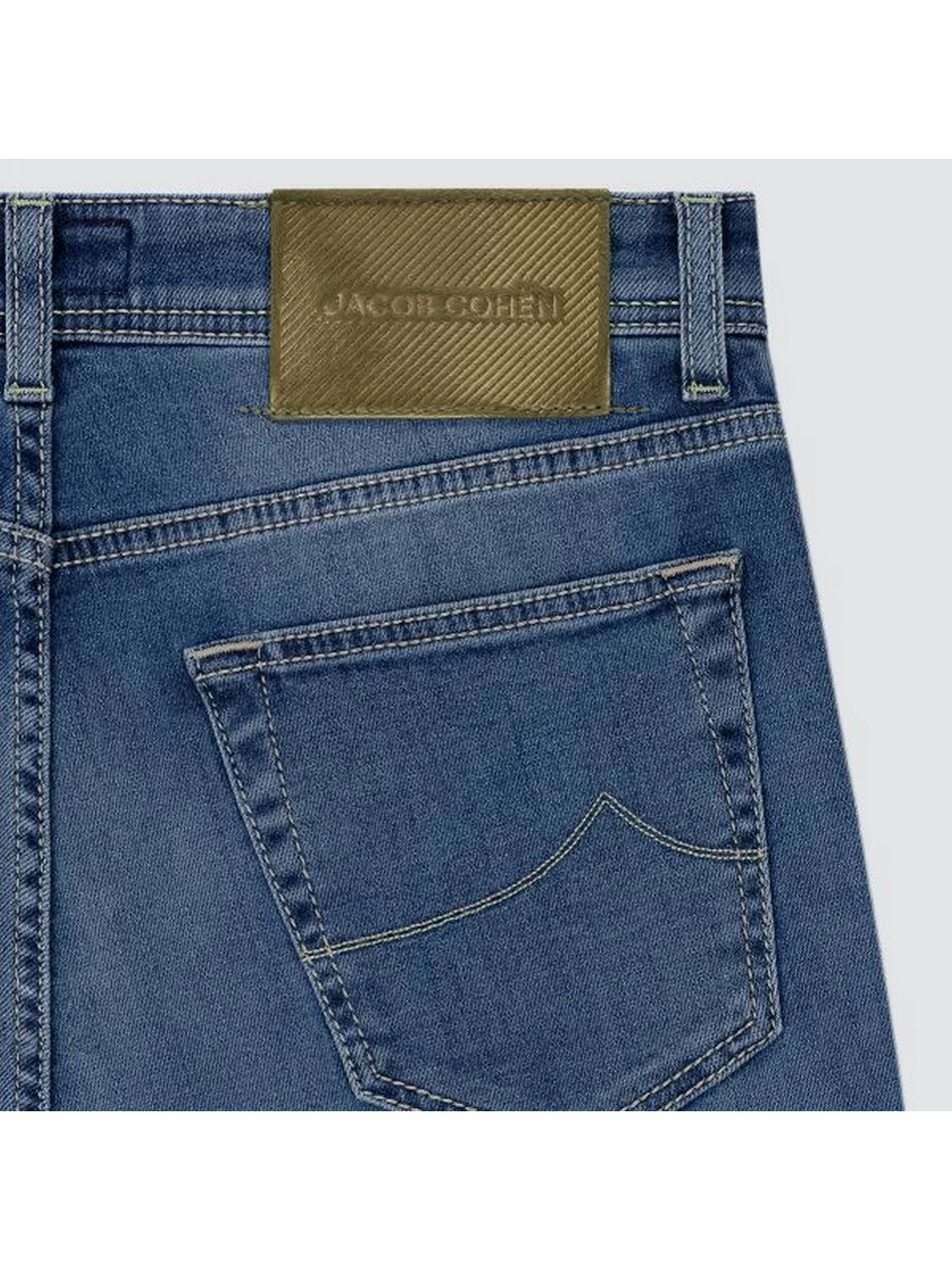 JACOB COHEN Jeans Uomo Nick slim JUM_QE007 040 P3621 V1 200D MEDIUM BLUE - Image 3