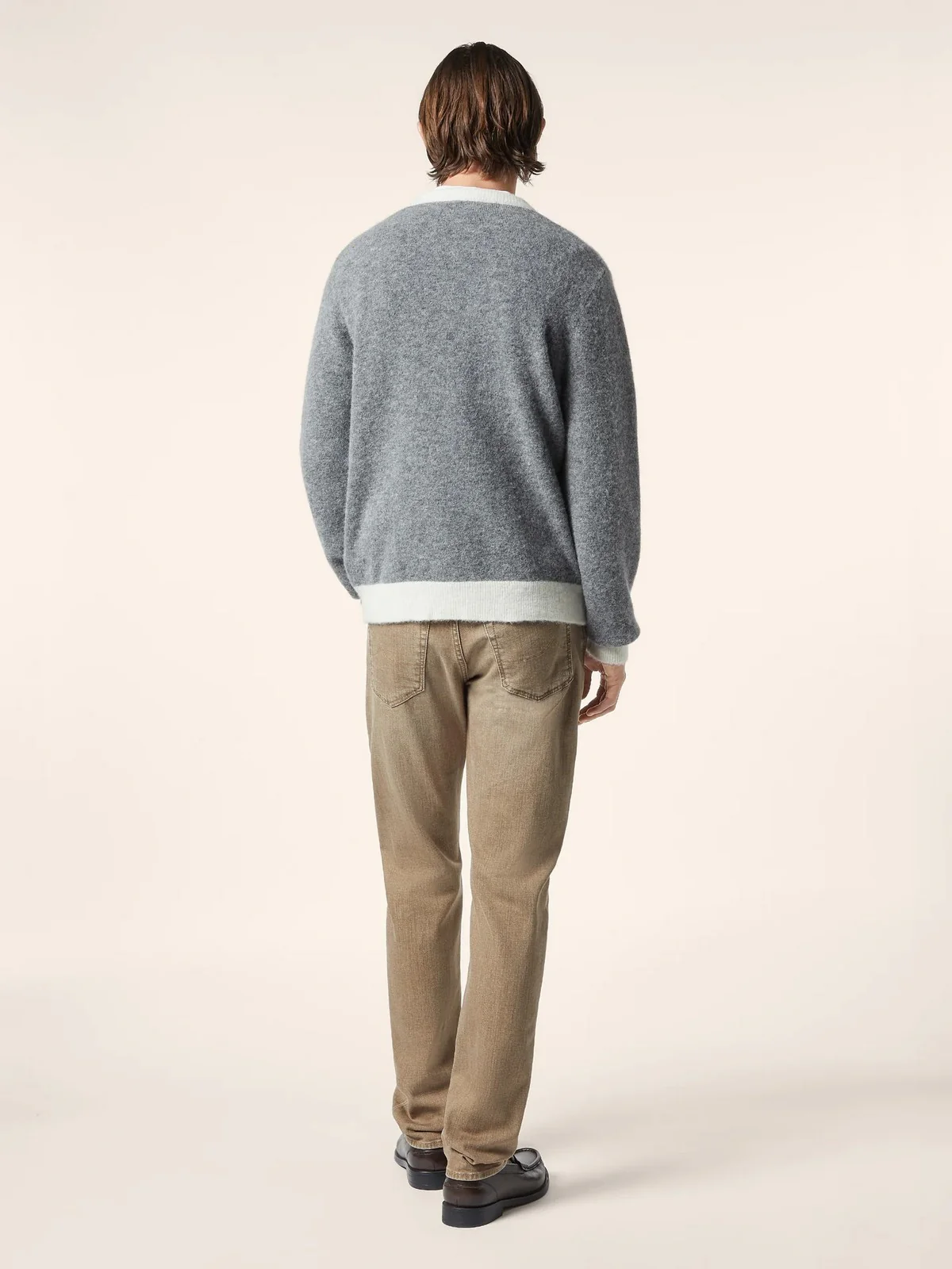 JACOB COHEN Maglione Uomo JUR_SG012 001 X0017 FL A622 MELANGE GREY - Image 3