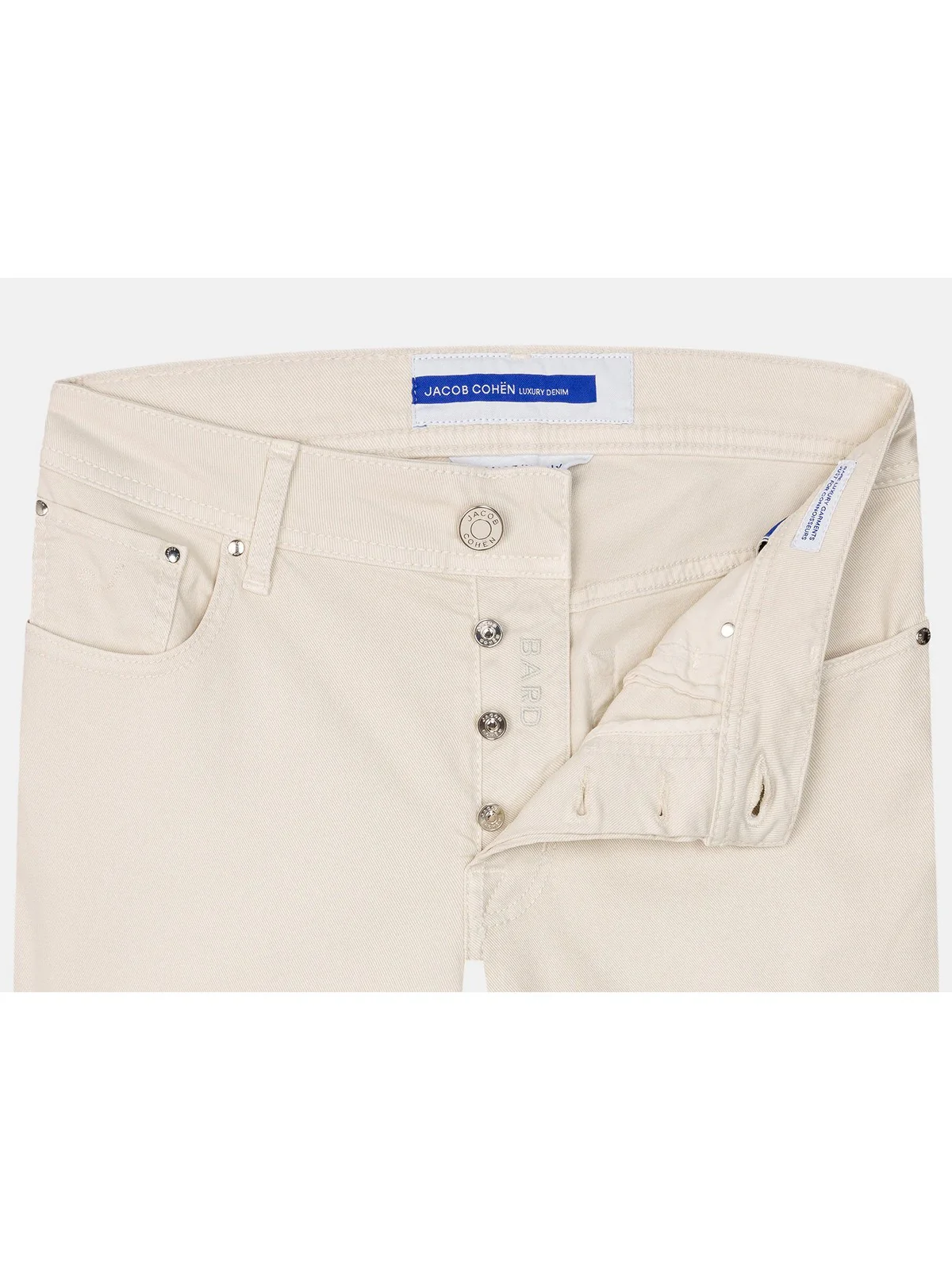 JACOB COHEN Pantalone Uomo Bard U Q E04 36 S 4216 A81 Bianco - Image 3