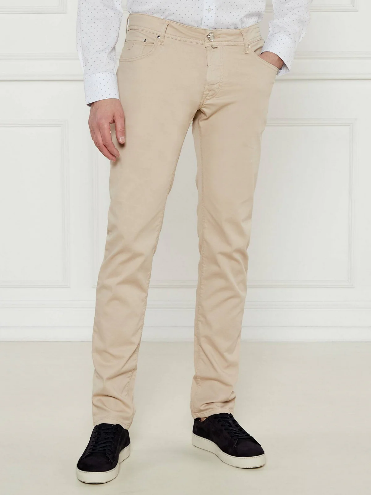 JACOB COHEN Pantalone Uomo JUM_QE007 054 S3756 TR A79 Beige - Image 3