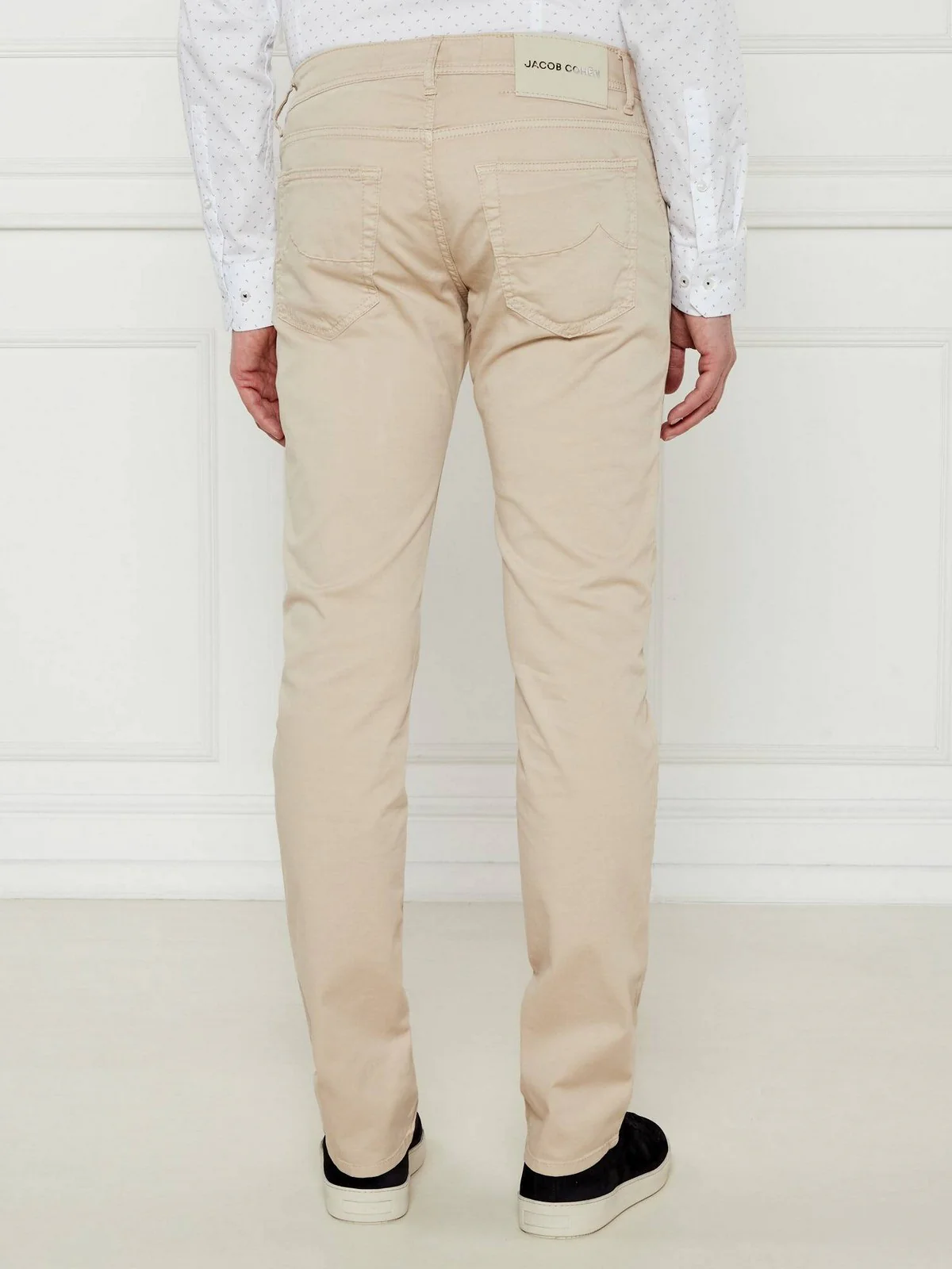 JACOB COHEN Pantalone Uomo JUM_QE007 054 S3756 TR A79 Beige - Image 4