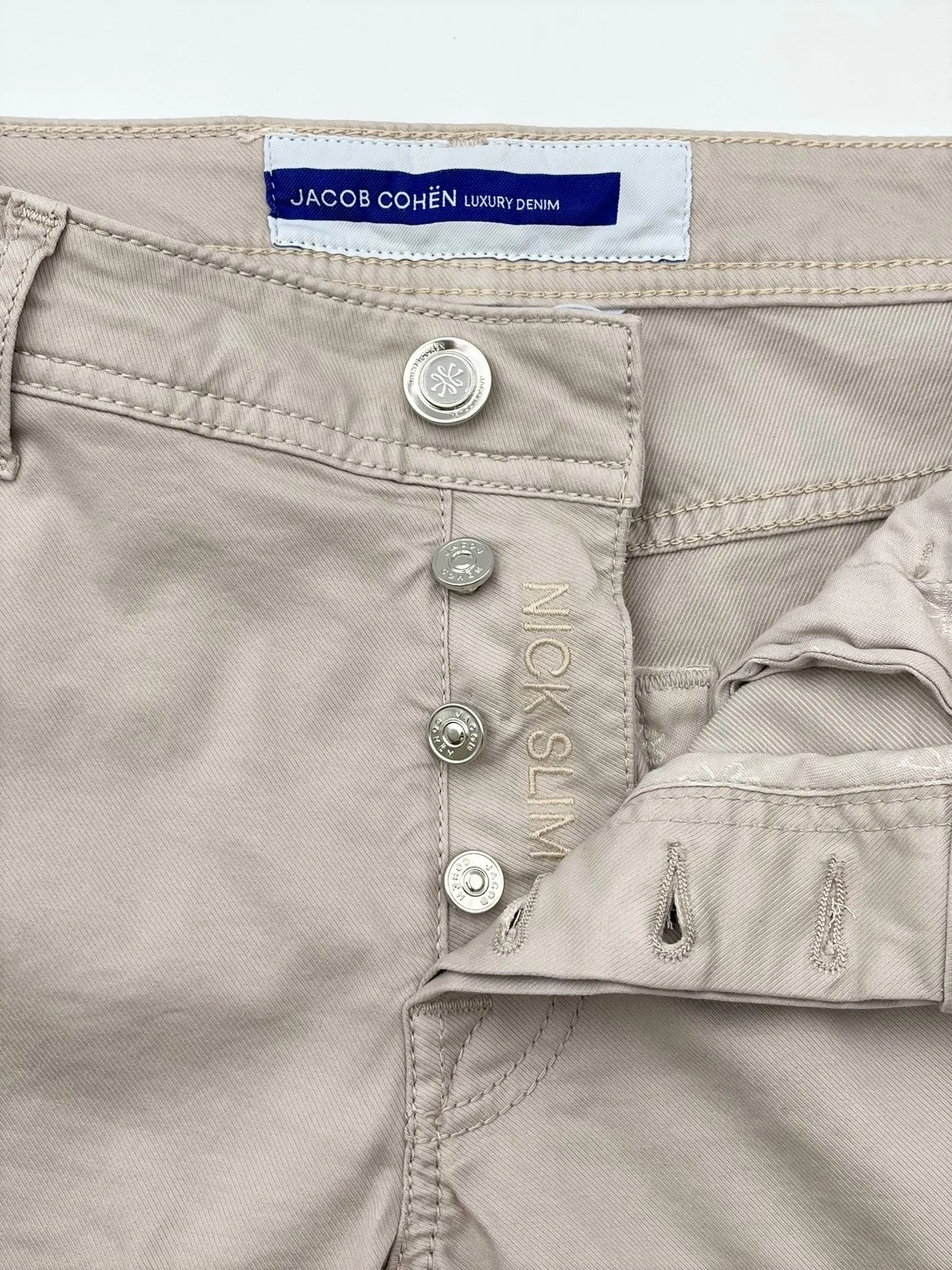 JACOB COHEN Pantalone Uomo JUM_QE007 054 S3756 TR A79 Beige - Image 5
