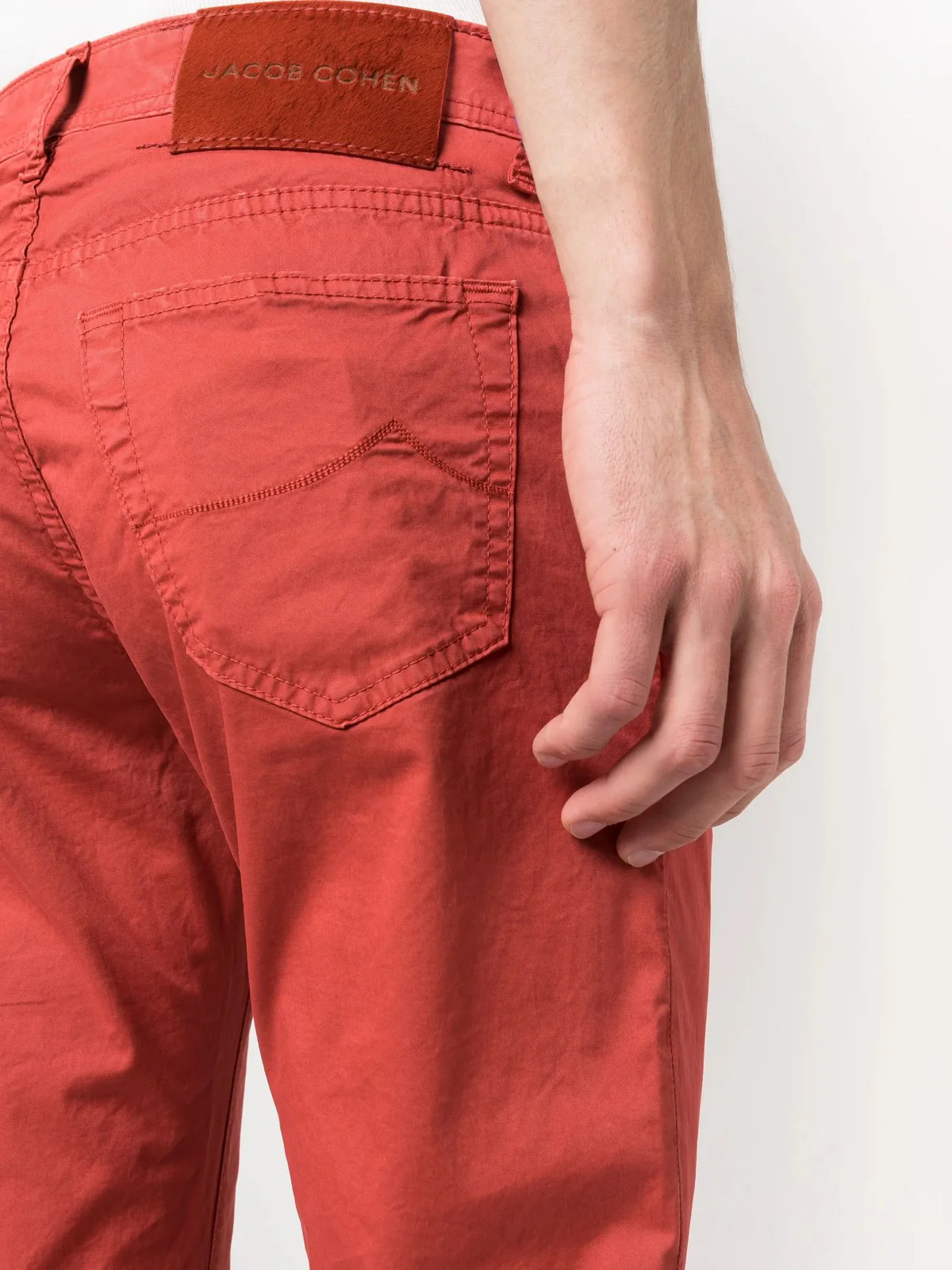 JACOB COHEN Pantalone Uomo  U Q E04 36 S 4216 N20 Rosso - Image 4