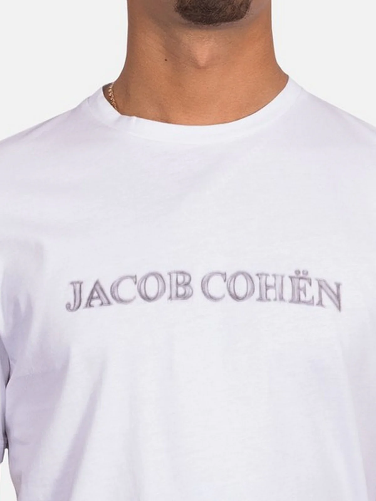 JACOB COHEN T-Shirt e Polo Uomo  U 4 002 26 M 4476 A00 Bianco - Image 2