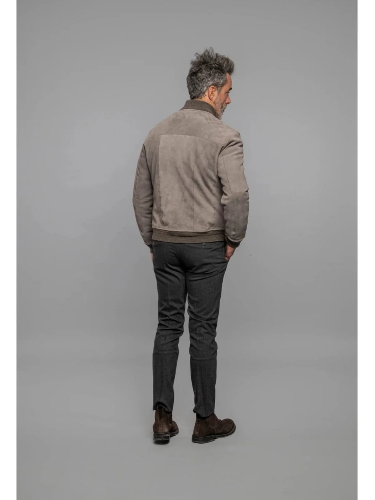 JOHN PETER Giubbino Uomo  RIVERSIDE SEAMLESS 19 Grigio - Image 2