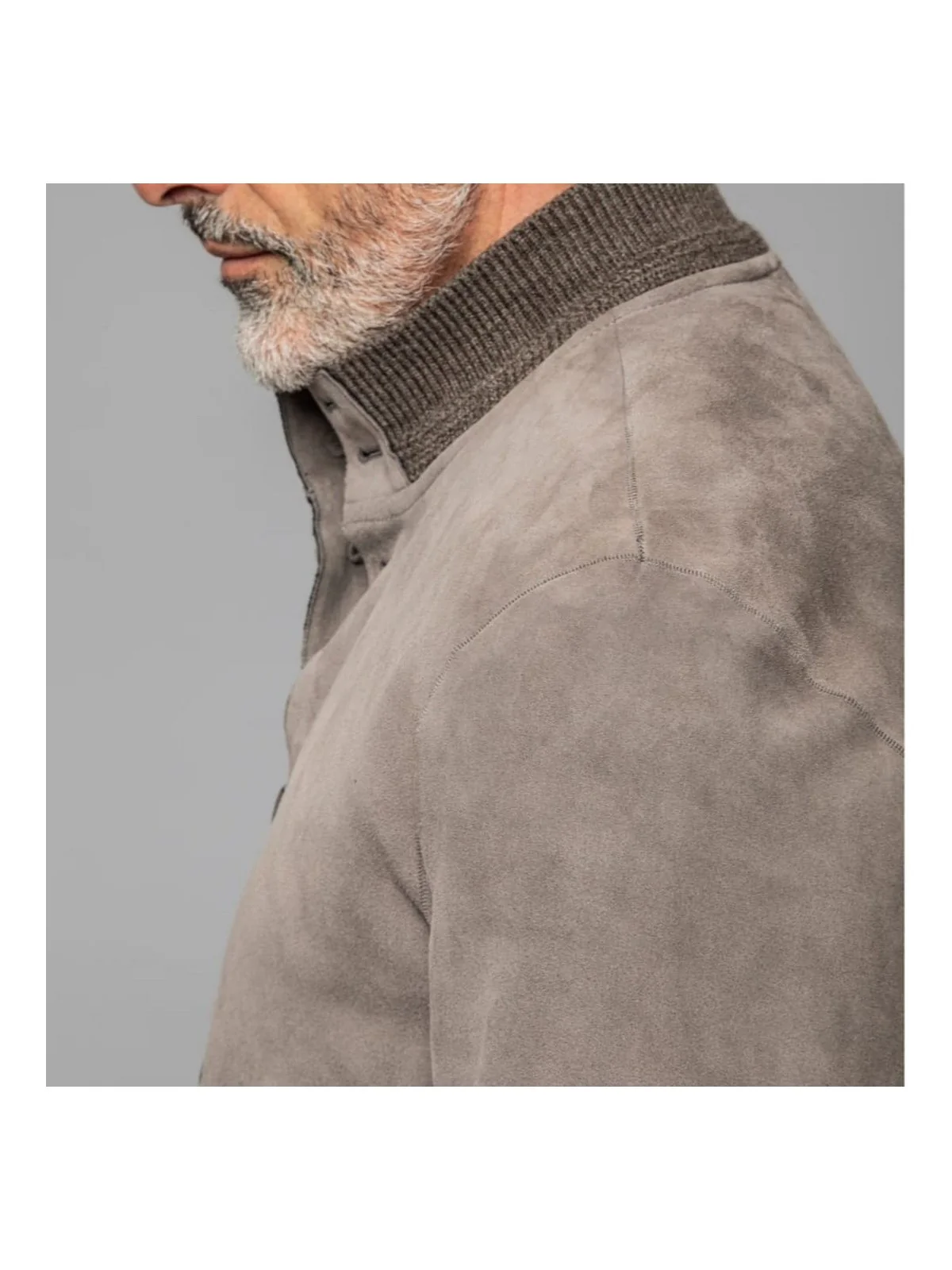 JOHN PETER Giubbino Uomo  RIVERSIDE SEAMLESS 19 Grigio - Image 6