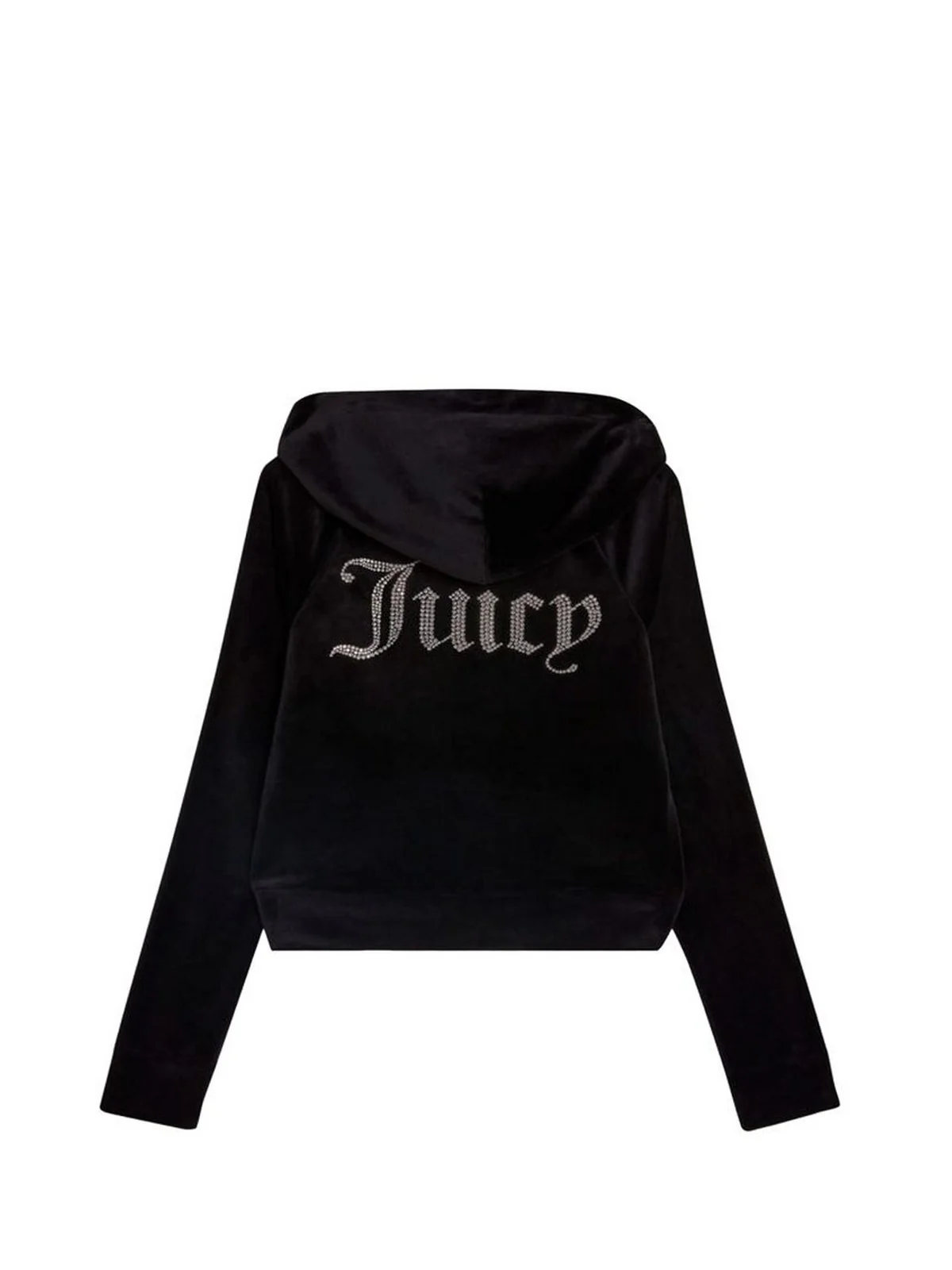 JUICY COUTURE Felpa Donna Madison Hoodies Clas Vel VIJH70194WPFJ00 Nero - Image 3