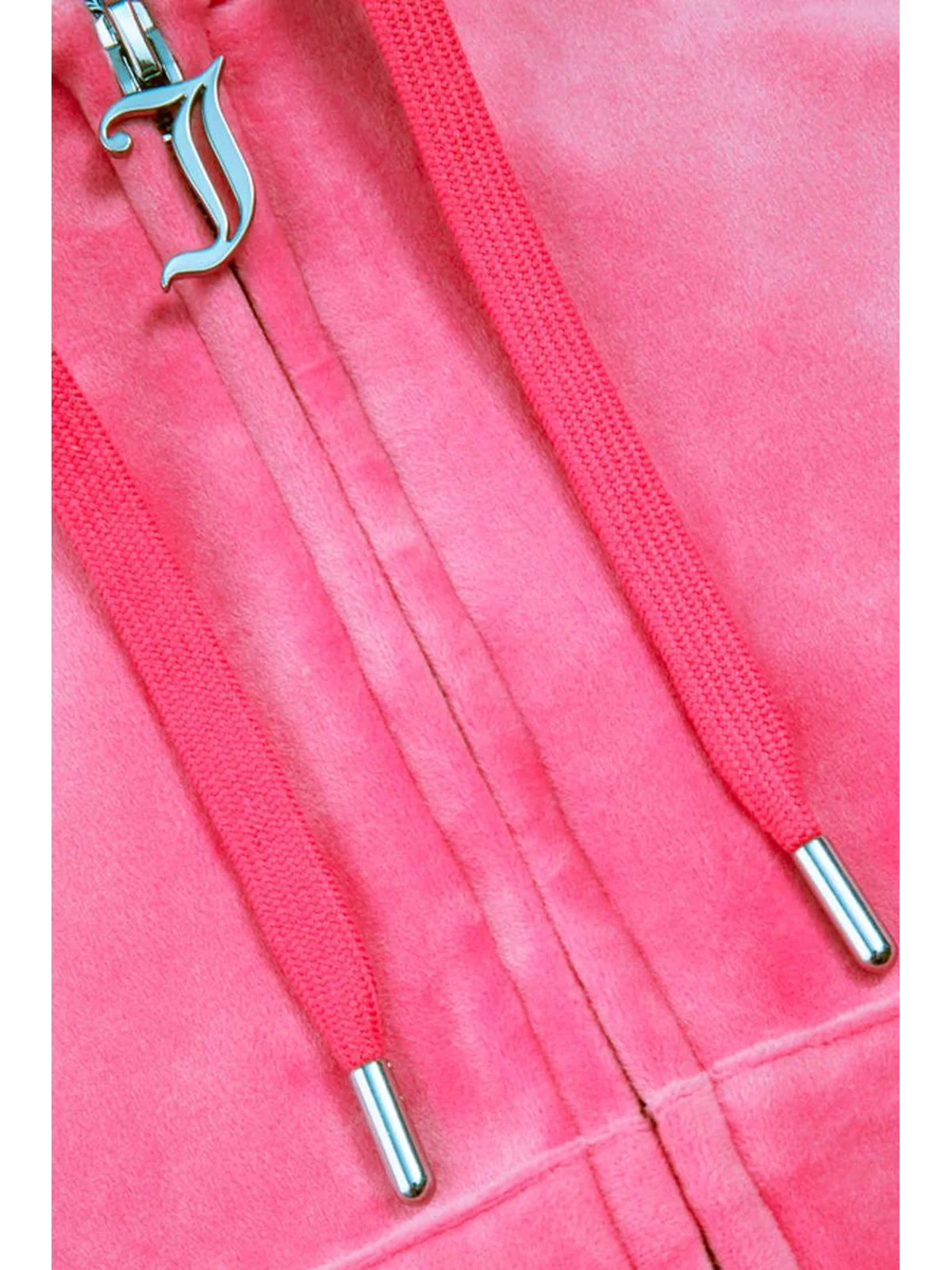JUICY COUTURE Felpa Donna Madison Hoodies Clas Vel VIJH70194WPFJB3 Rosa - Image 2