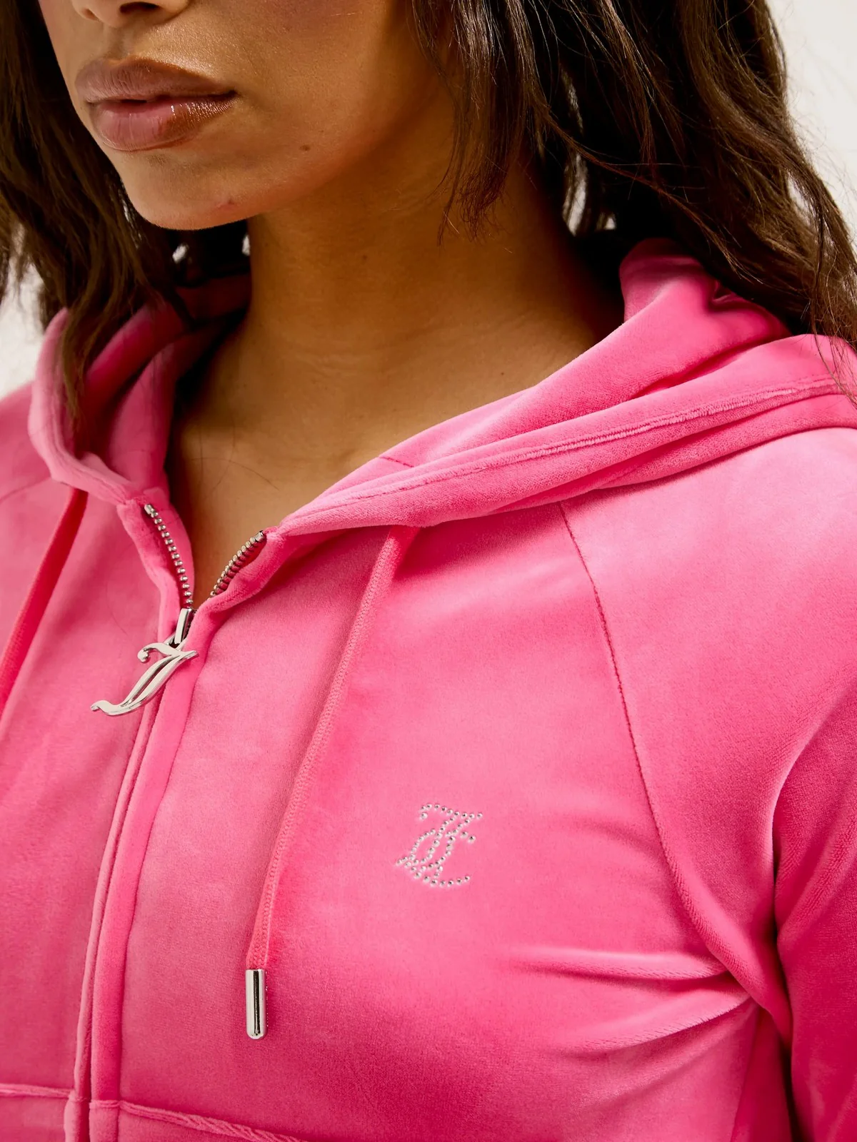 JUICY COUTURE Felpa Donna  VEJH70562WPFJB3 Rosa - Image 5