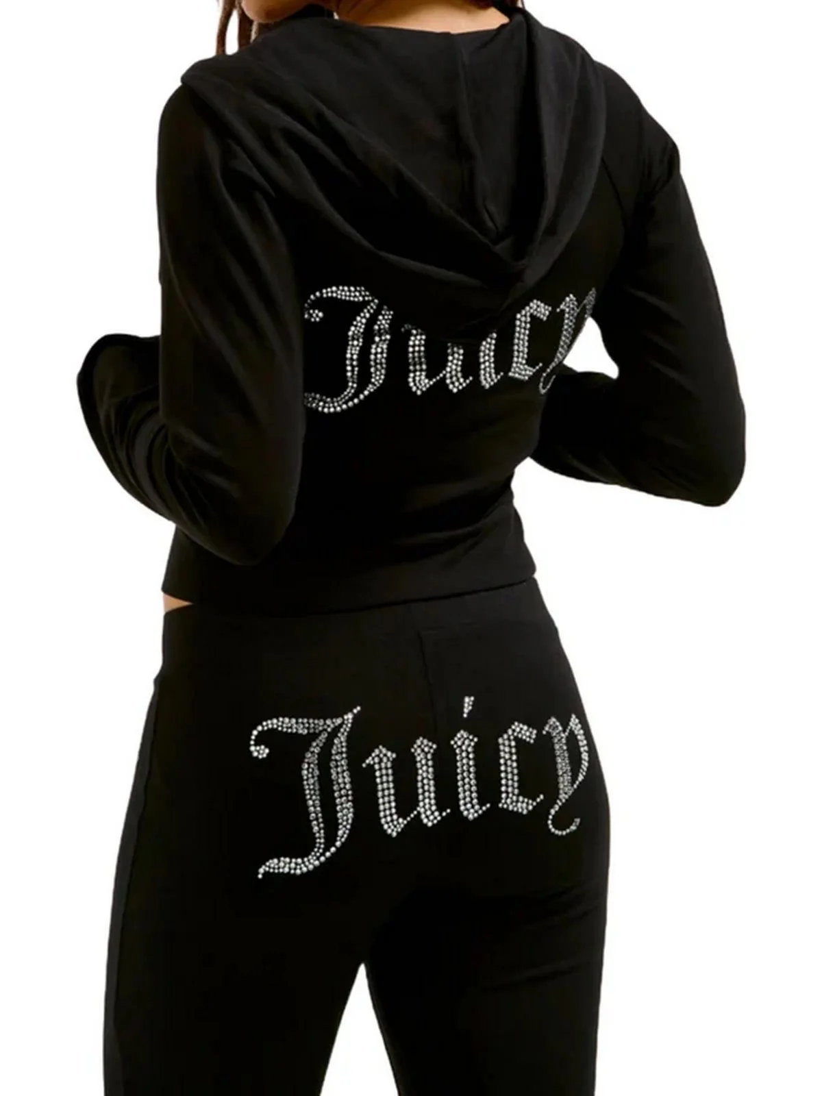 JUICY COUTURE Felpa Donna  VEJH70564WC4J00 Nero - Image 3