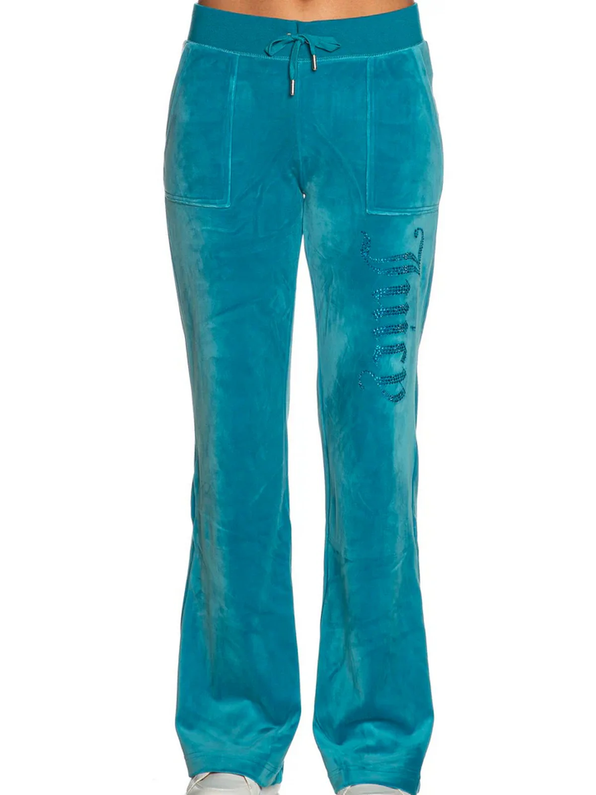 JUICY COUTURE Pantalone Donna Jewel Layla Low Rise Pant VIJB80412WPFJA7 Blu - Image 3