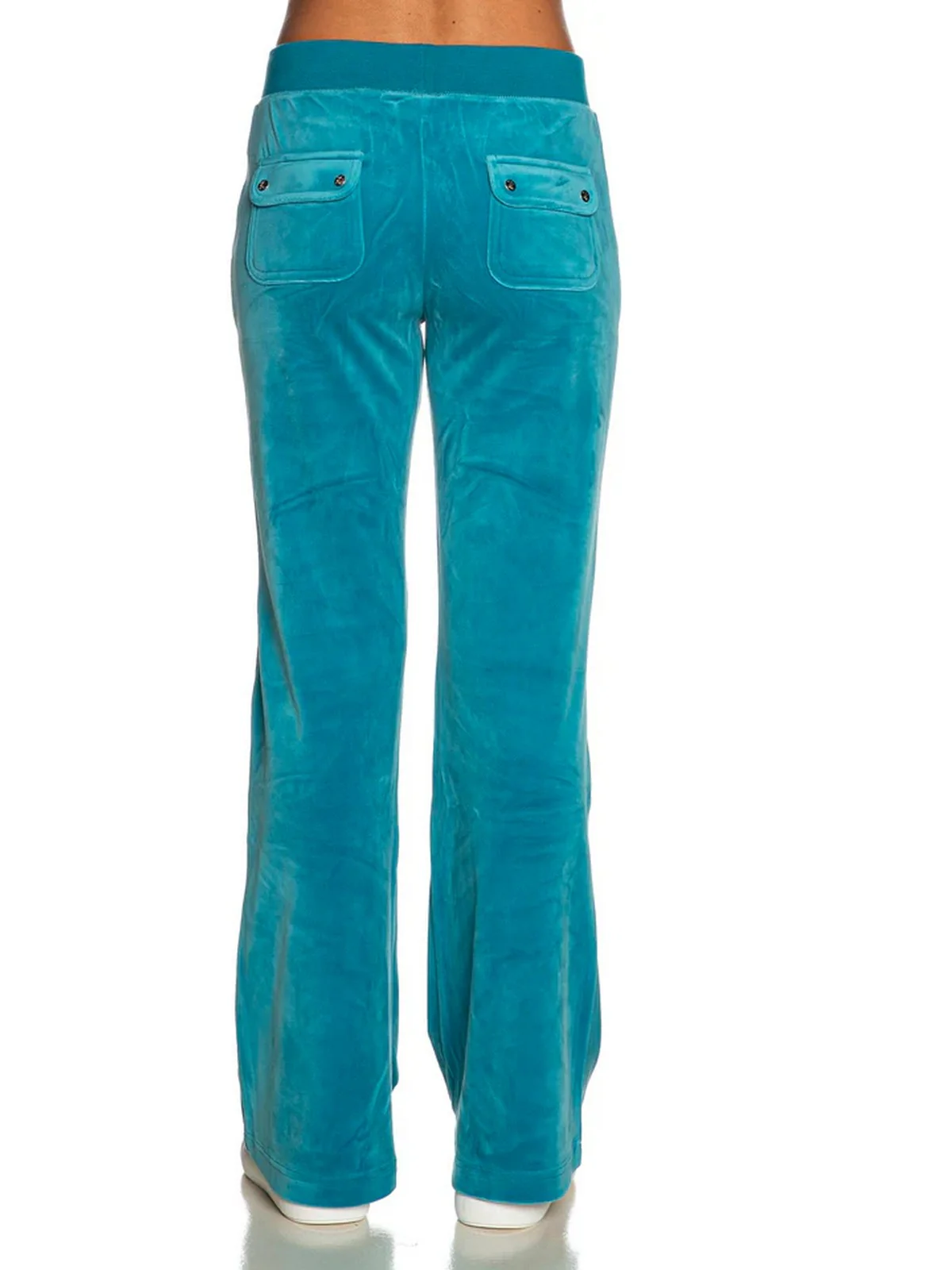 JUICY COUTURE Pantalone Donna Jewel Layla Low Rise Pant VIJB80412WPFJA7 Blu - Image 4