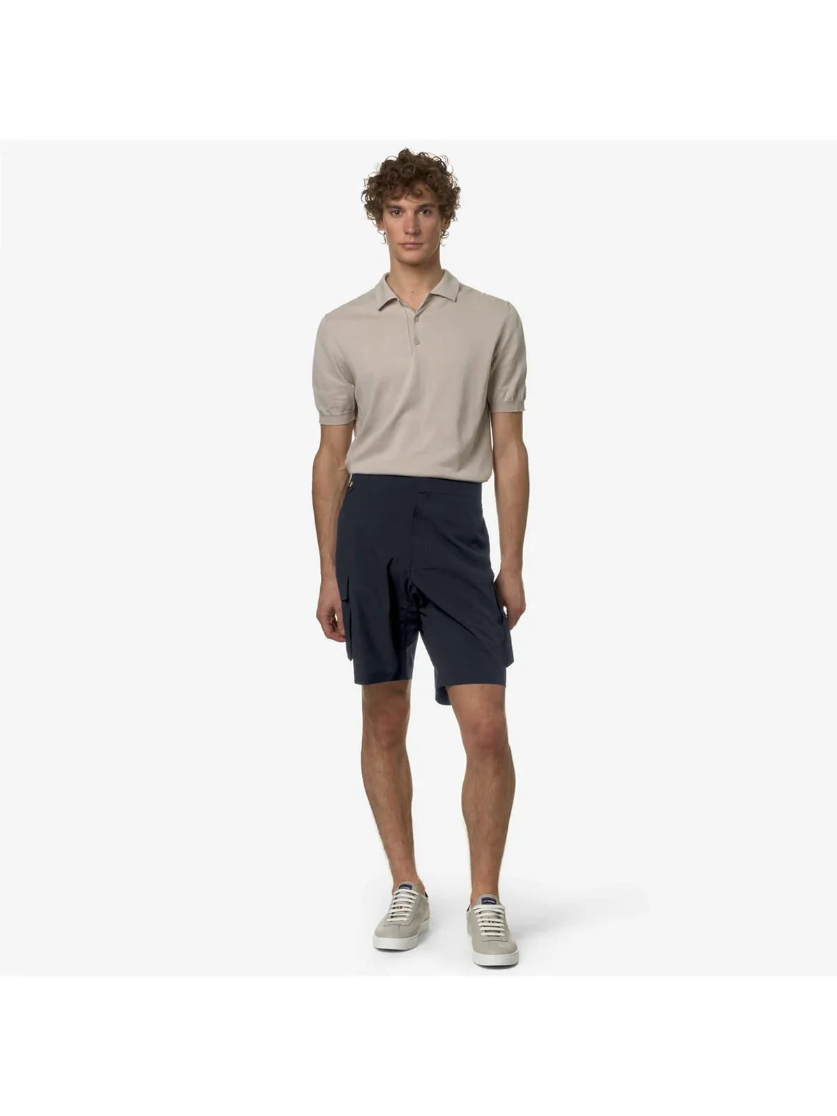 K-WAY Bermuda Uomo Bastyel K8132BW K89 Blu - Image 3