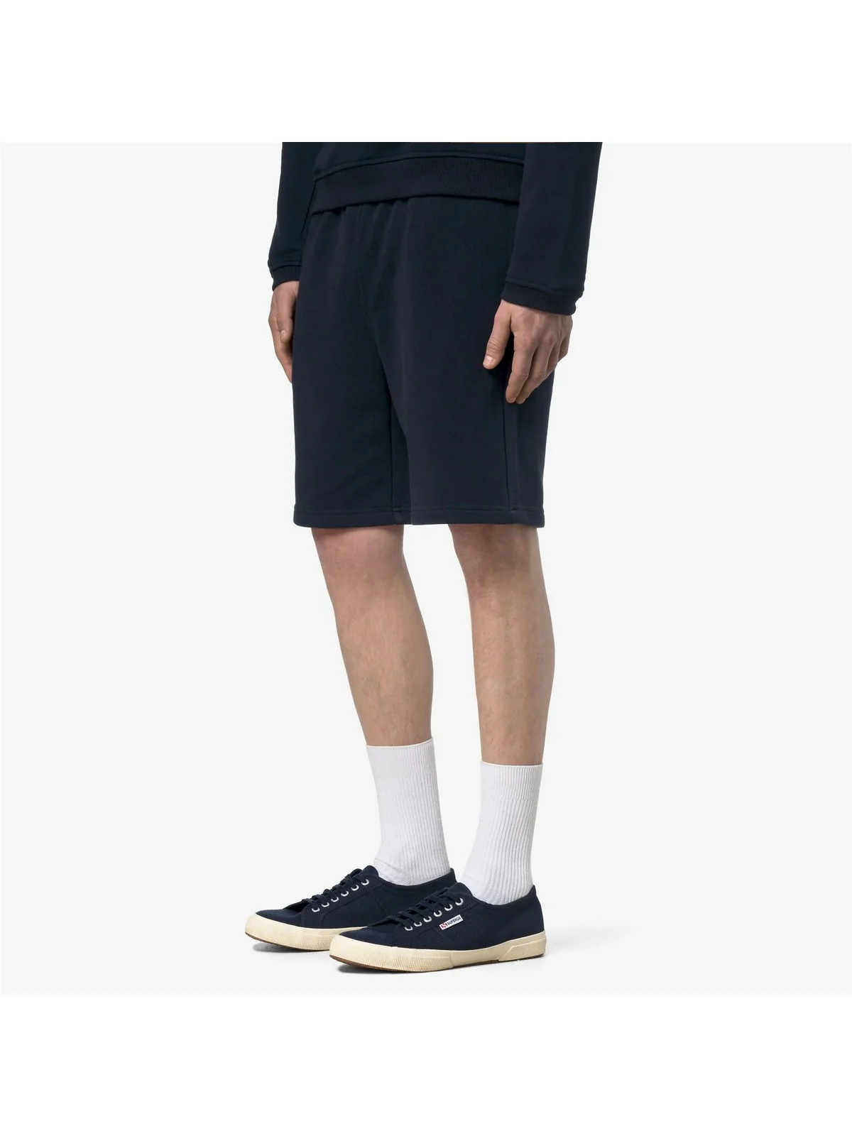 K-WAY Bermuda Uomo CASIMIR POLY COTTON K5138GW K89 BLUE DEPTH - Image 3