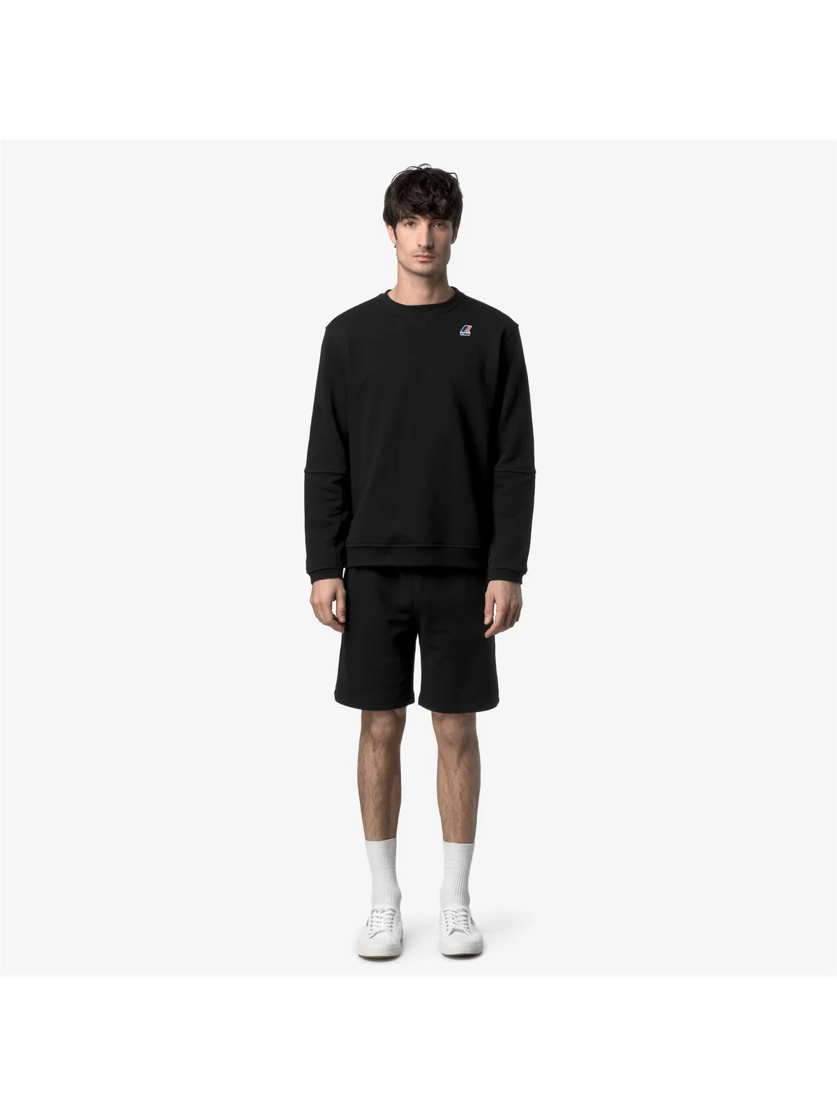 K-WAY Bermuda Uomo CASIMIR POLY COTTON K5138GW USY BLACK PURE - Image 4