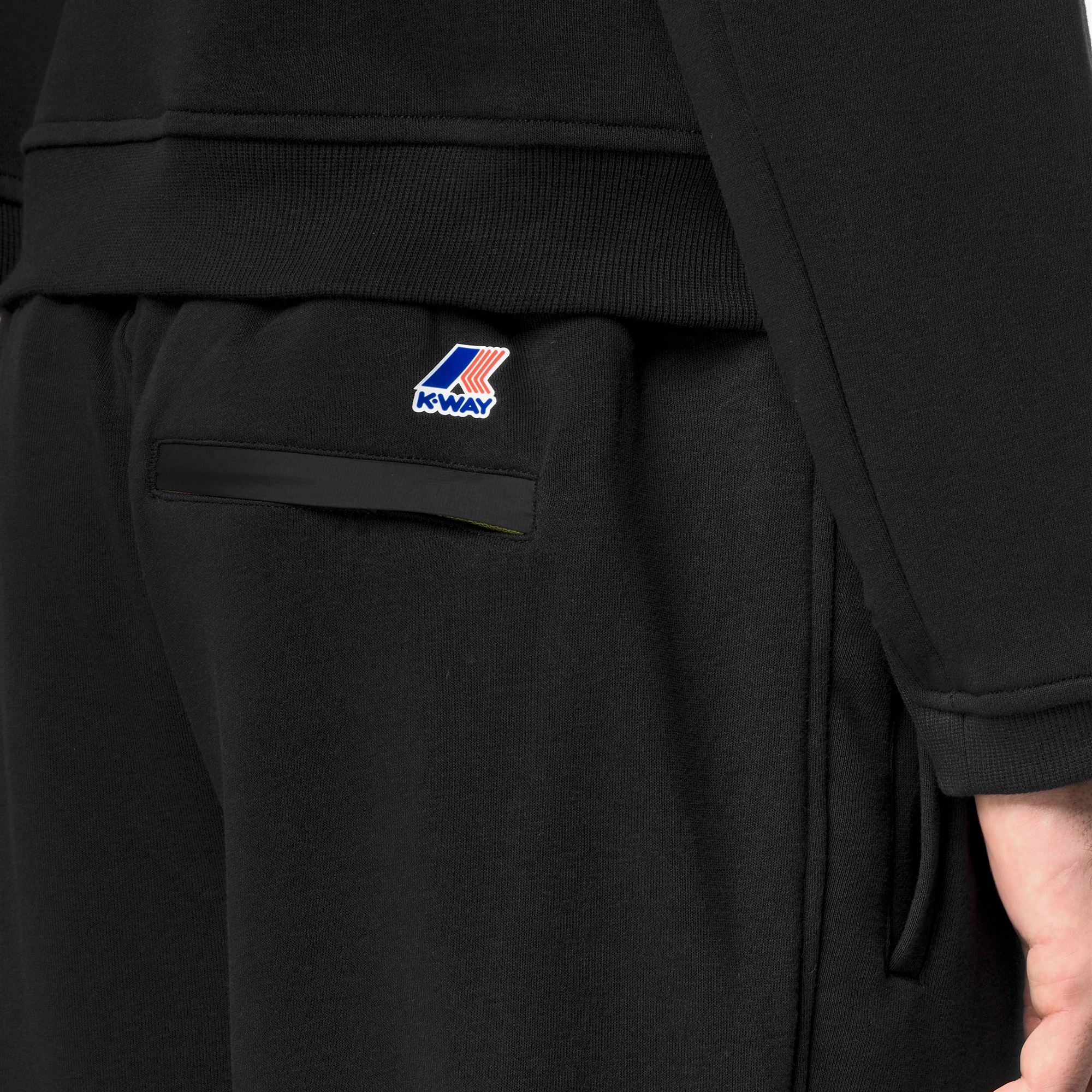 K-WAY Bermuda Uomo CASIMIR POLY COTTON K5138GW USY BLACK PURE - Image 5