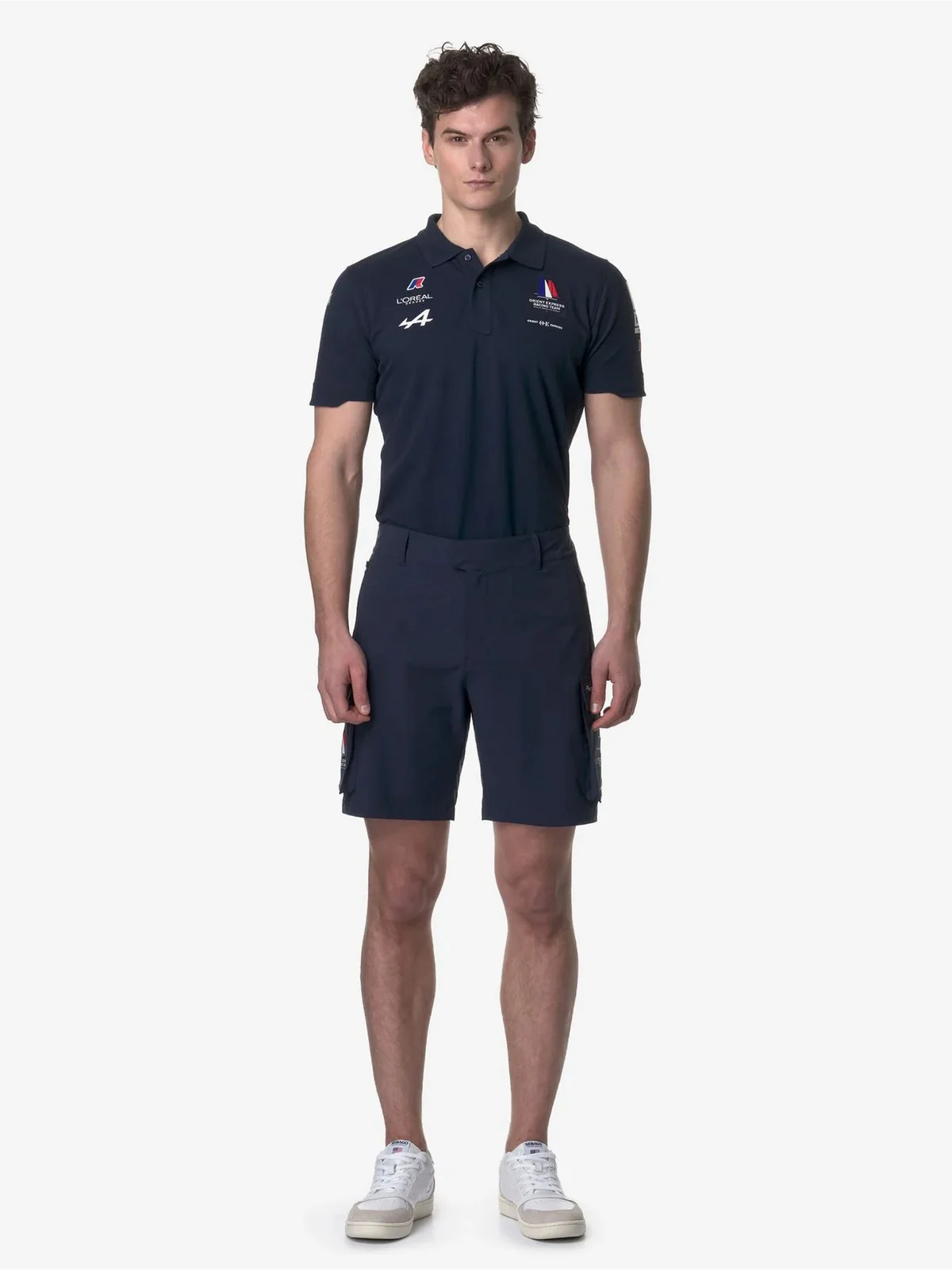 K-WAY Bermuda Uomo Greges Orient Express Team Ac K8126VW B29 Blu - Image 3