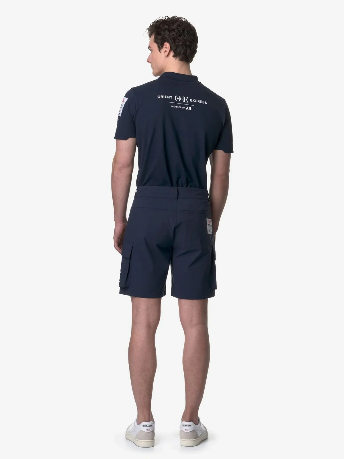 K-WAY Bermuda Uomo Greges Orient Express Team Ac K8126VW B29 Blu - Image 5