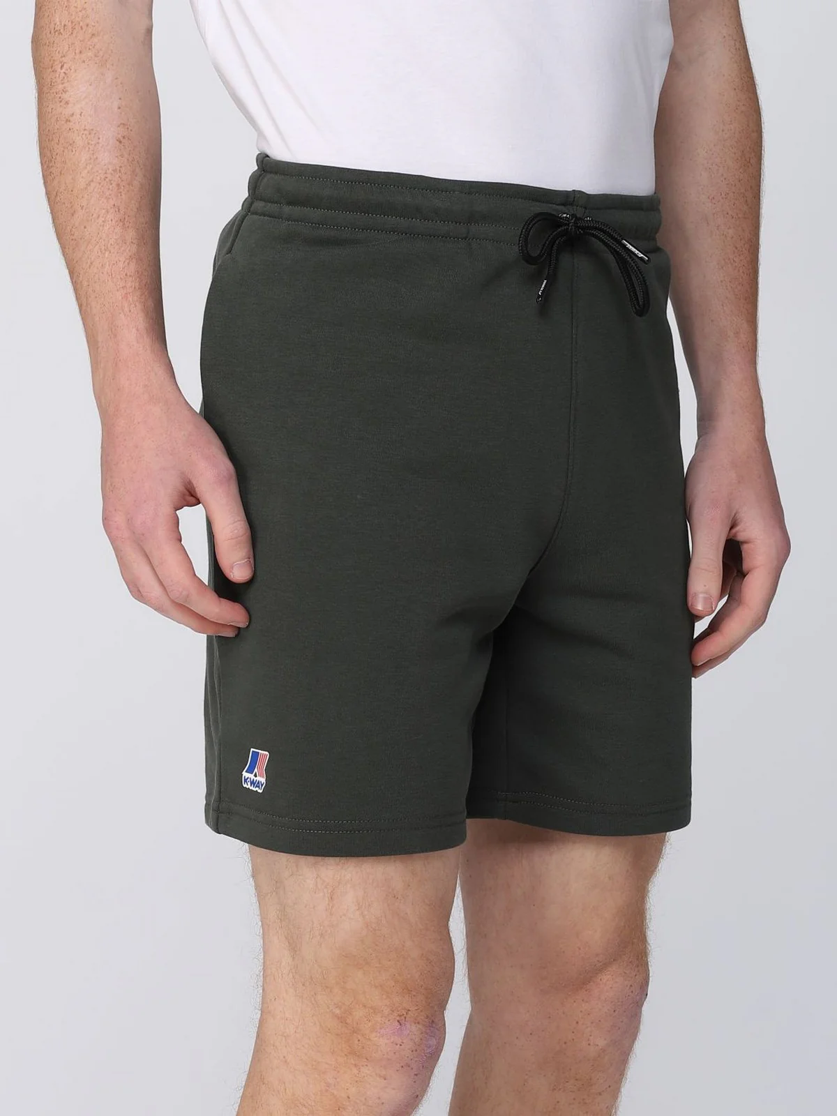 K-WAY Bermuda Uomo Le vrai dorian poly K51225W WMR Verde - Image 3