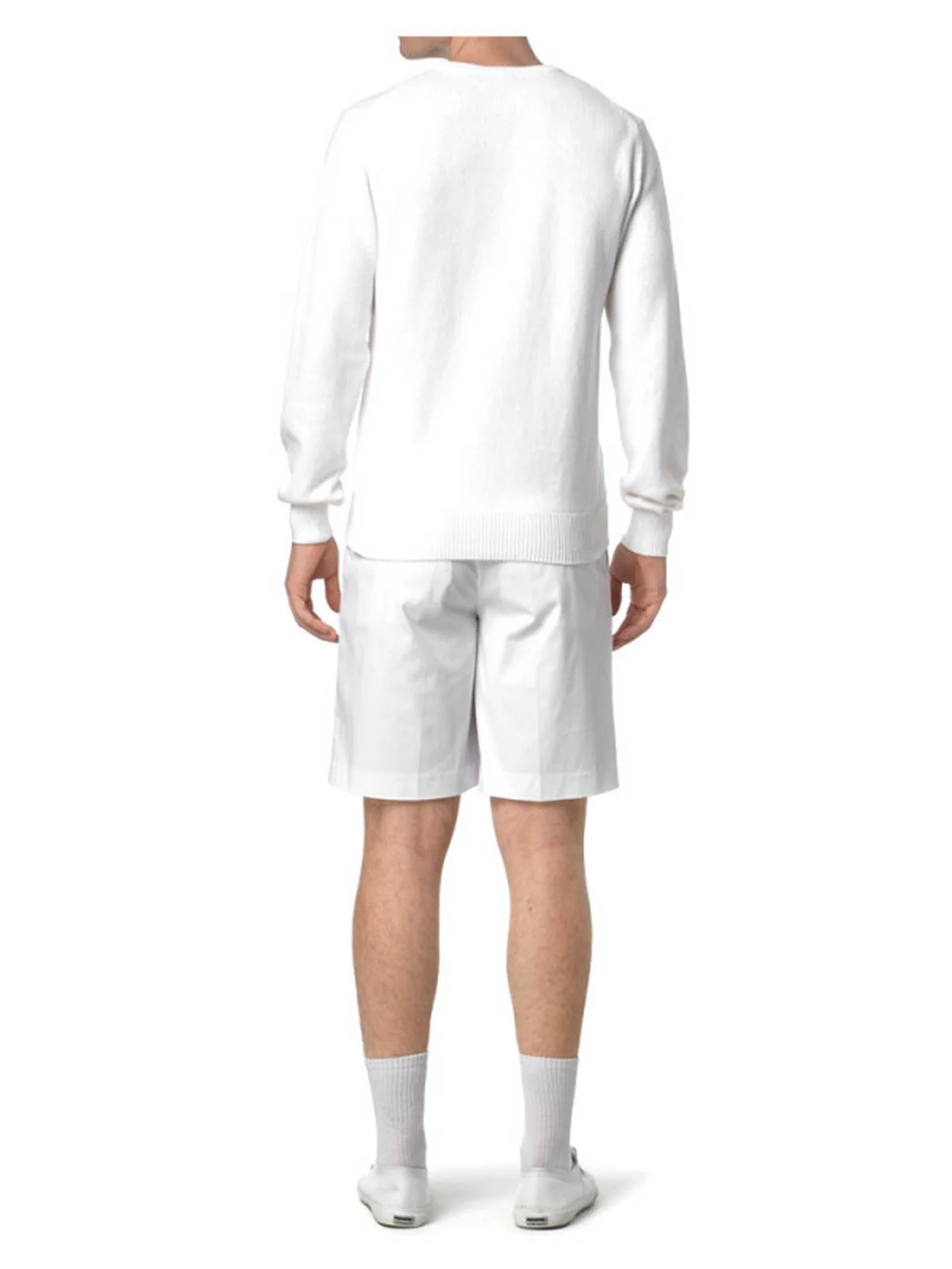 K-WAY Bermuda Uomo SEVERE TWILL TECH GOLF K5122UW 001 WHITE - Image 4