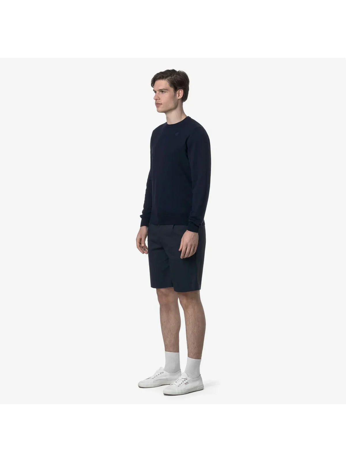 K-WAY Bermuda Uomo SEVERE TWILL TECH K6133PW K89 BLUE DEPTH - Image 3