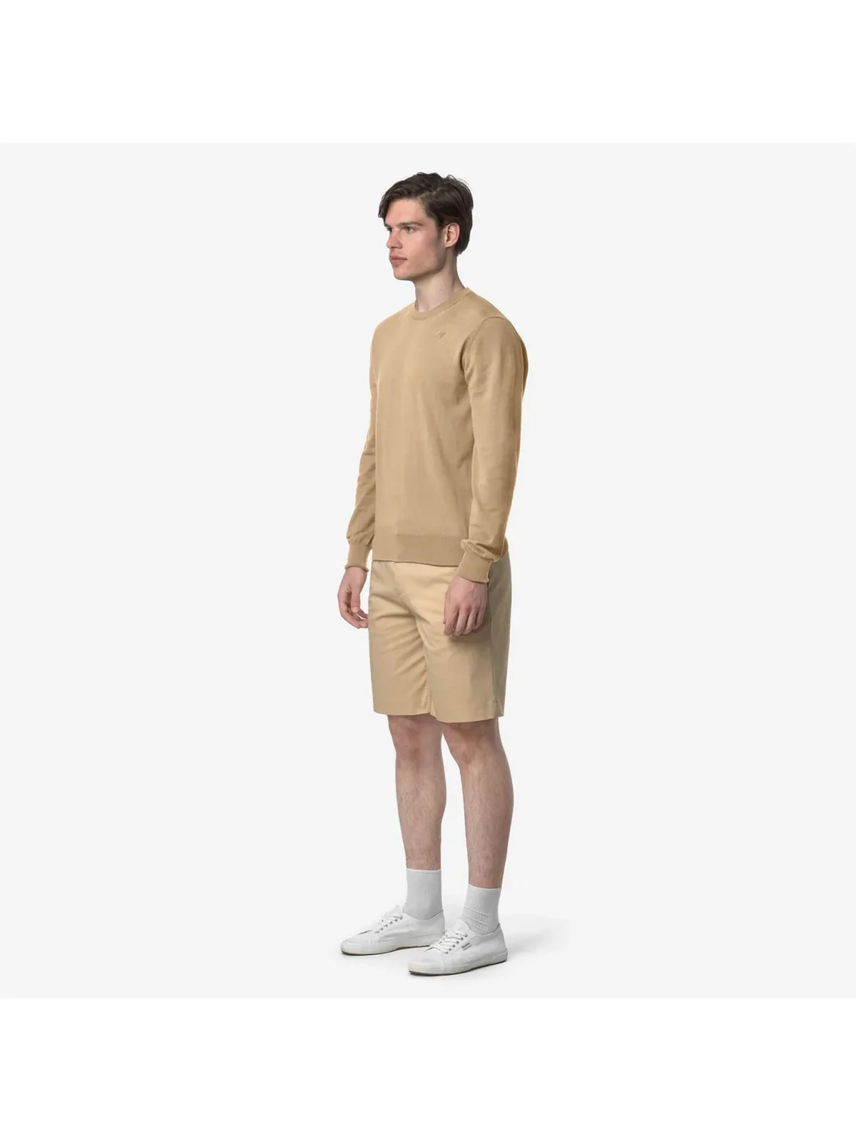 K-WAY Bermuda Uomo SEVERE TWILL TECH K6133PW WBJ Beige Rope - Image 3