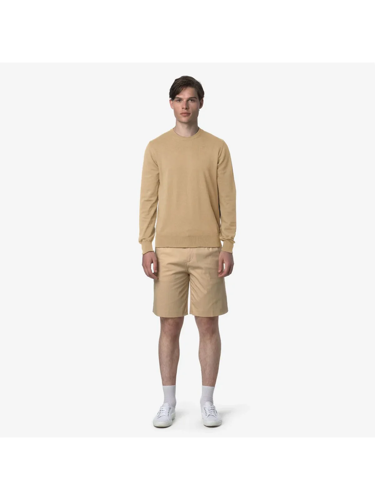 K-WAY Bermuda Uomo SEVERE TWILL TECH K6133PW WBJ Beige Rope - Image 4
