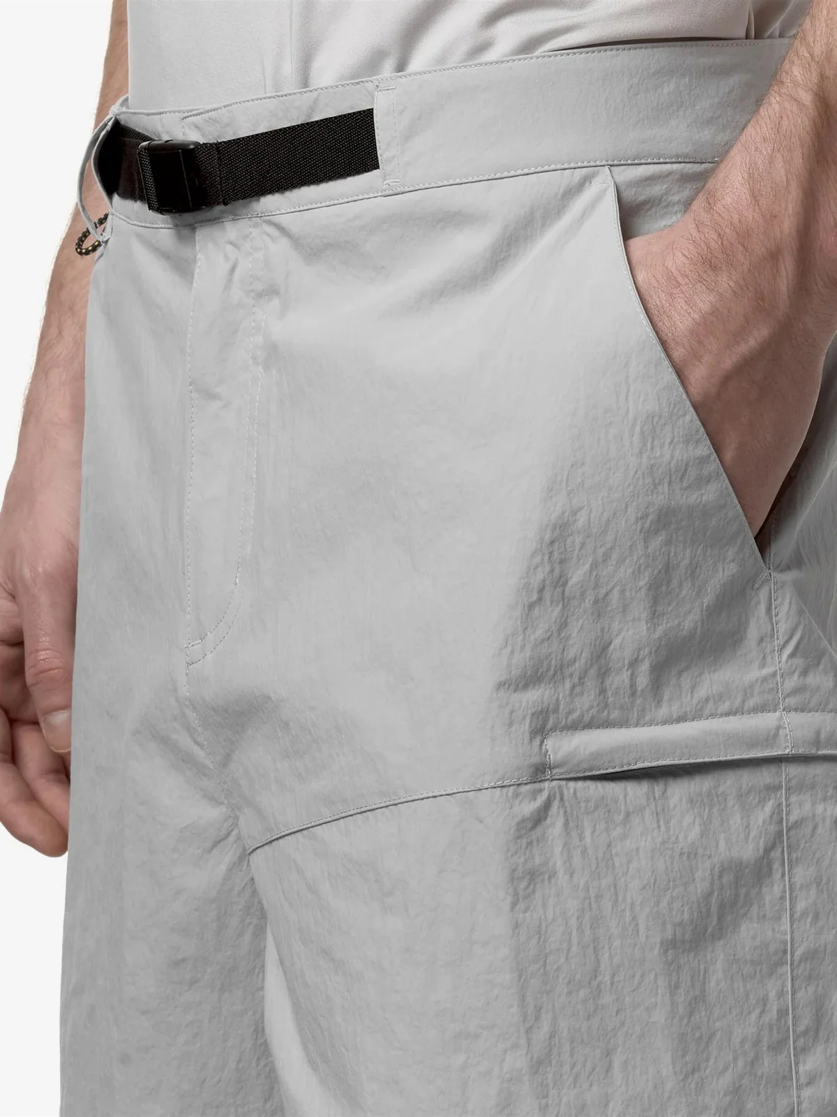 K-WAY Bermuda Uomo Taprinne K81267W 04Y Grigio - Image 2