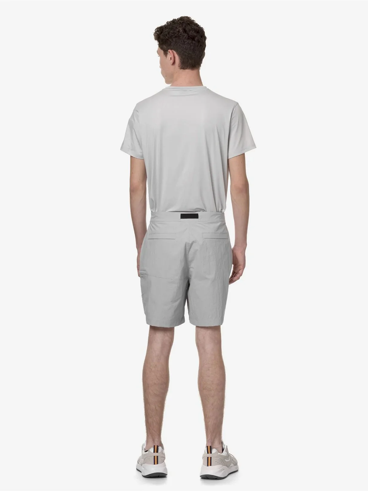 K-WAY Bermuda Uomo Taprinne K81267W 04Y Grigio - Image 5