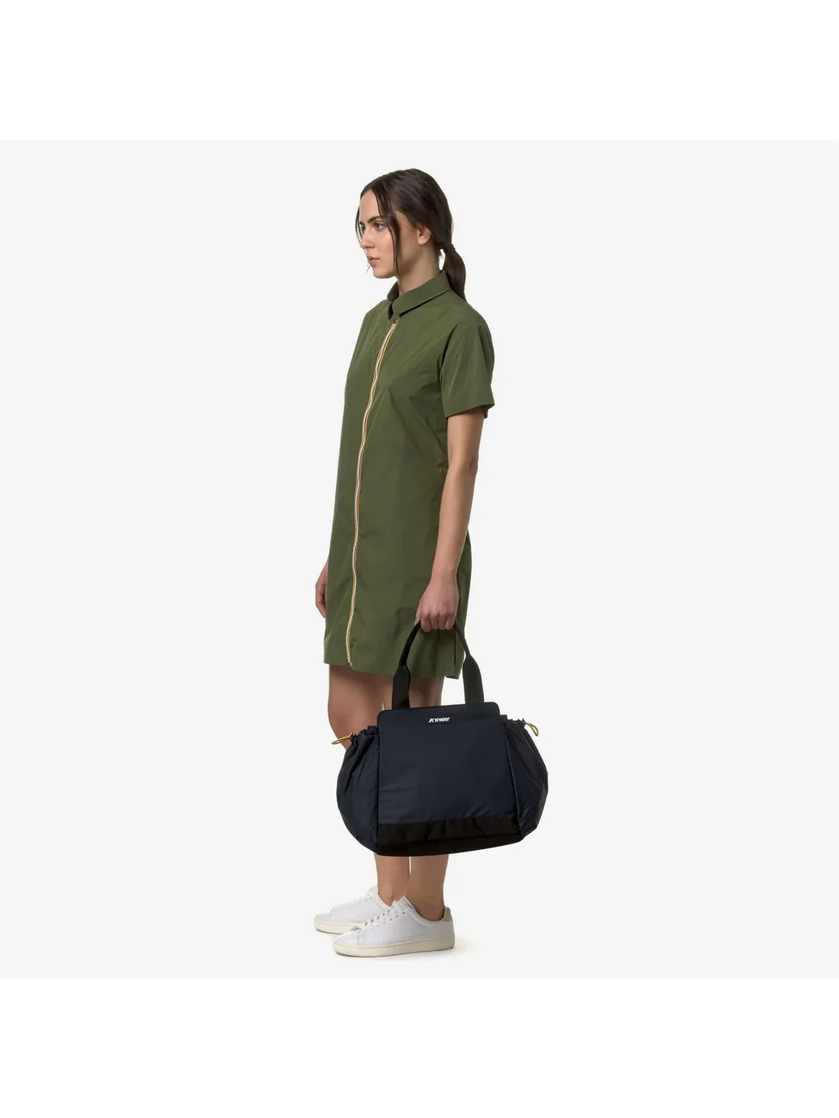 K-WAY Borsa Uomo AISY K8125ZW K89 Blu - Image 4