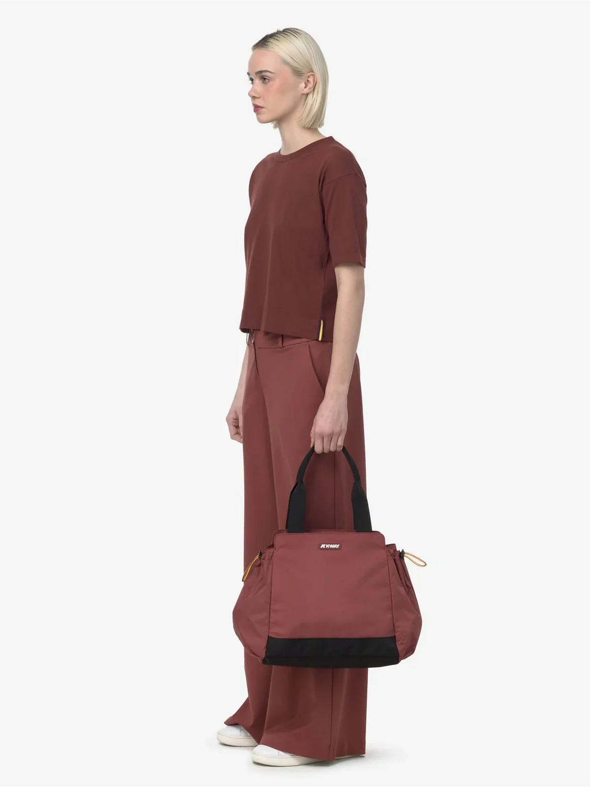 K-WAY Borsa Uomo AISY K8125ZW WNM Rosso - Image 5