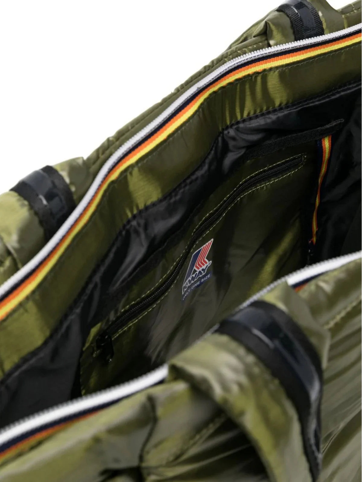 K-WAY Borsa Uomo Nin crystal chintz K4131MW ARI Verde - Image 4