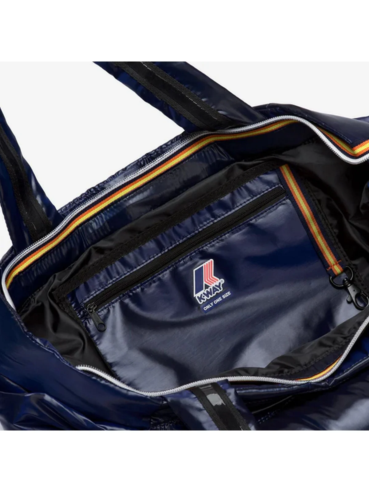 K-WAY Borsa Uomo Nin crystal chintz K4131MW ARJ Blu - Image 2