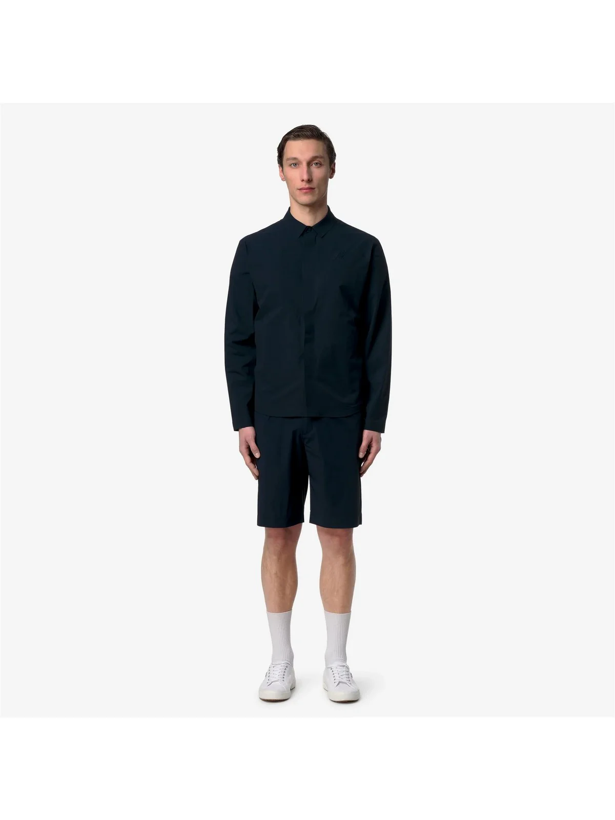 K-WAY Camicia Uomo SHARRIE TECH OVERSHIRT K3134JW K89 BLUE DEPTH - Image 2