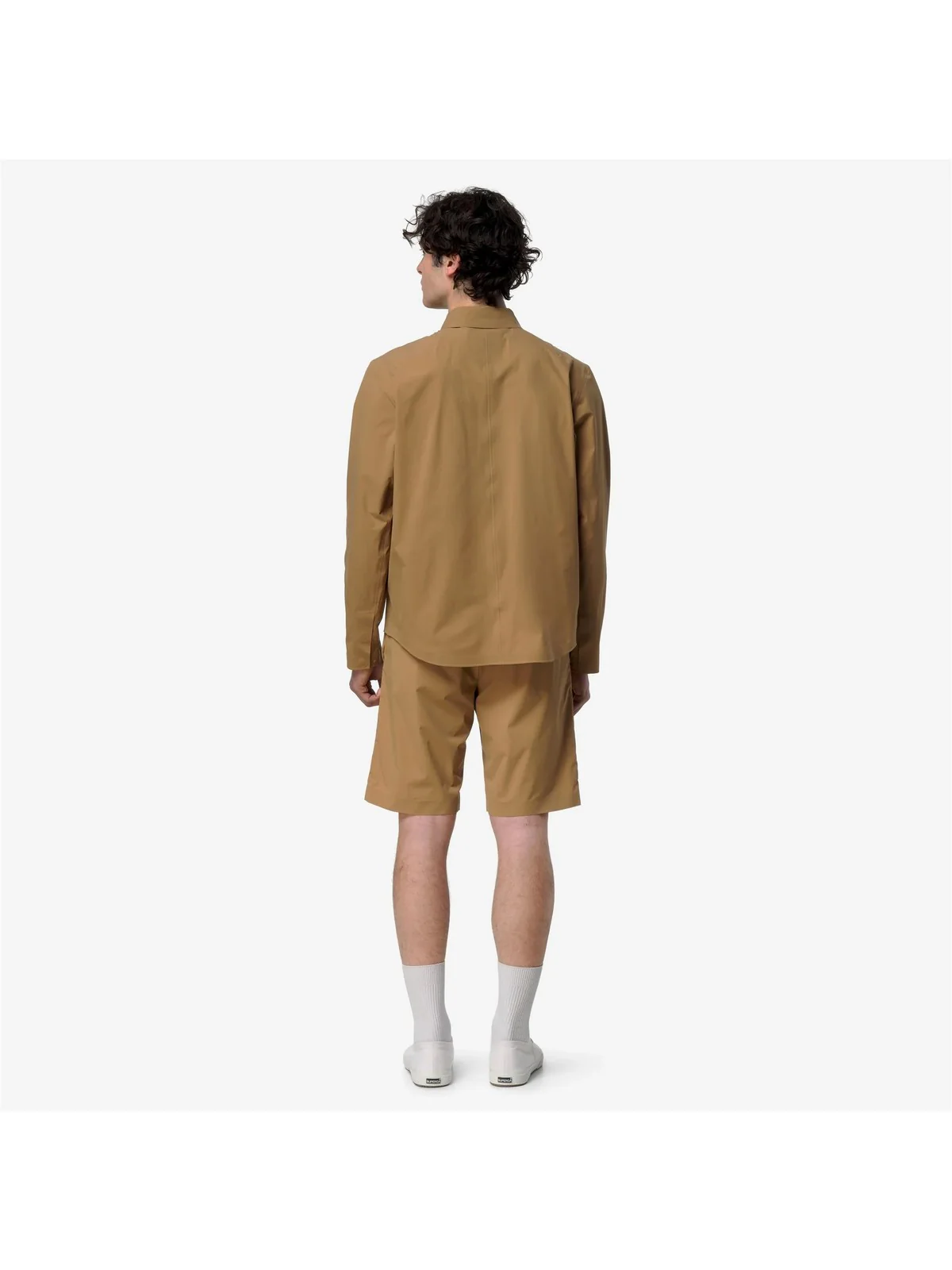K-WAY Camicia Uomo SHARRIE TECH OVERSHIRT K3134JW V04 Brown Bistre - Image 2