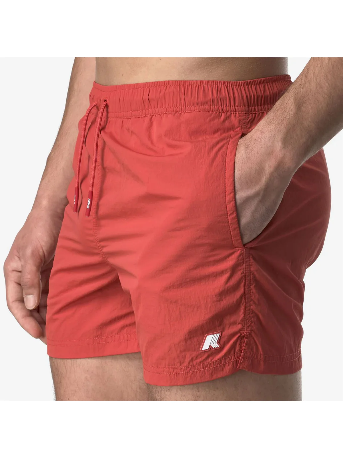 K-WAY Costume da bagno Uomo HAZEL BEACH K8136LW 703 Rosso - Image 4