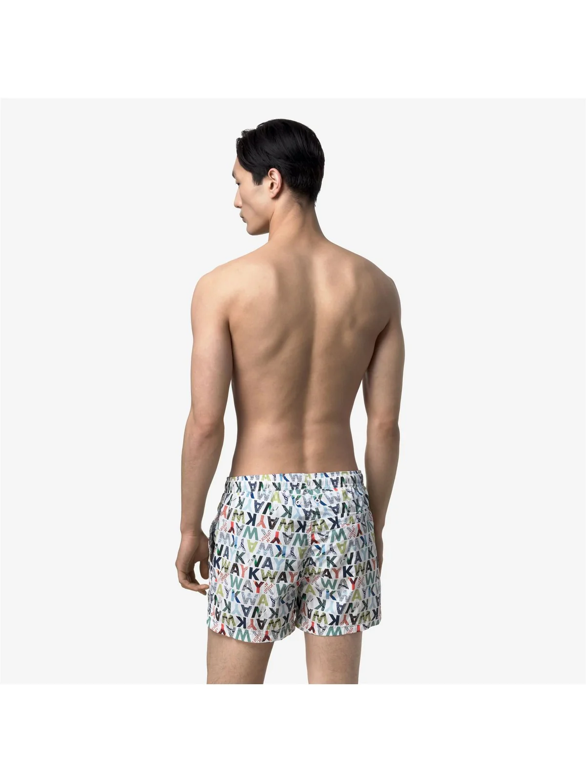 K-WAY Costume da bagno Uomo HAZEL GRAPHIC BEACH K2158GW C12 GRAPHIC LETTERING - Image 2