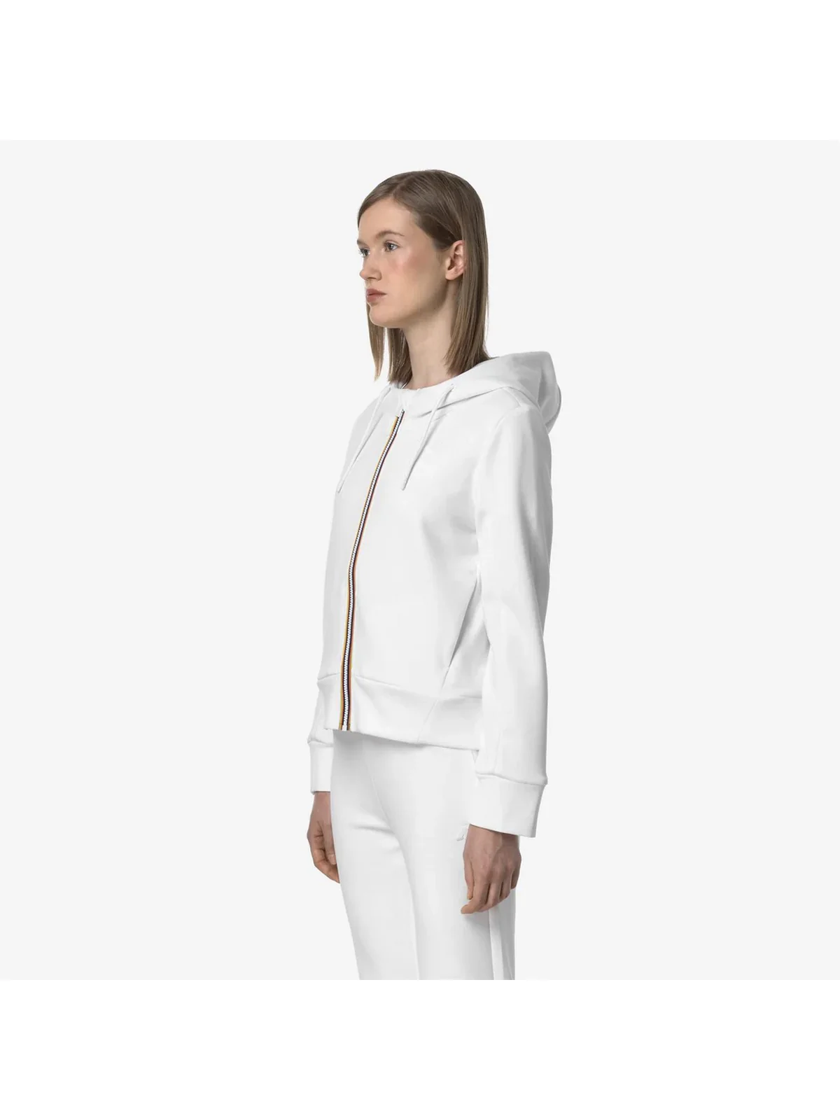 K-WAY Felpa Donna DIVINE LIGHT SPACER K2132CW 001 Bianco - Image 2