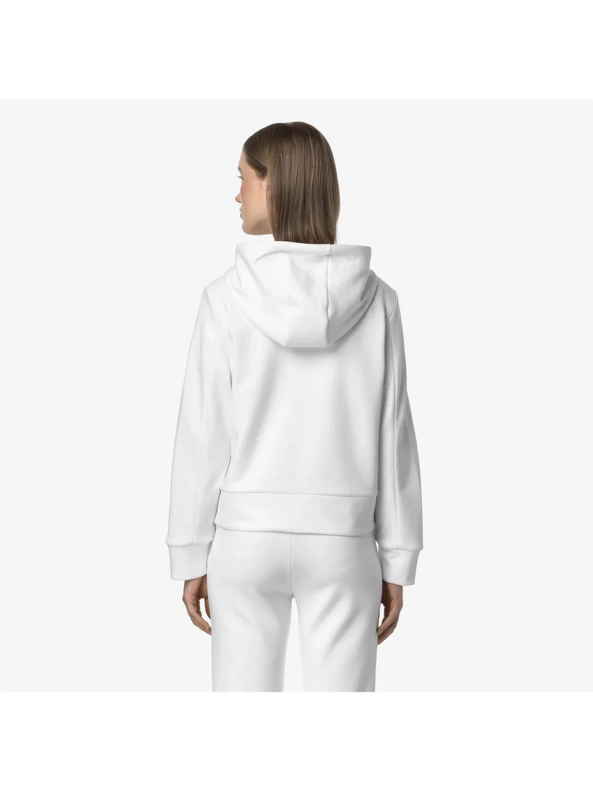 K-WAY Felpa Donna DIVINE LIGHT SPACER K2132CW 001 Bianco - Image 5