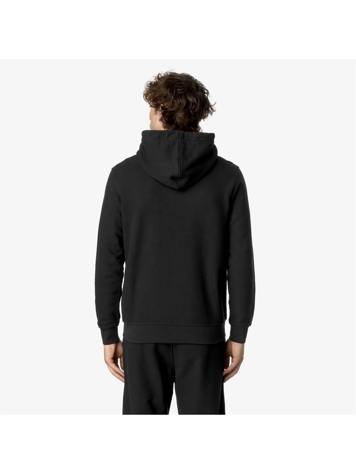 K-WAY Felpa Uomo ANTHONY HEAVY FLEECE K8133IW USY Nero - Image 5