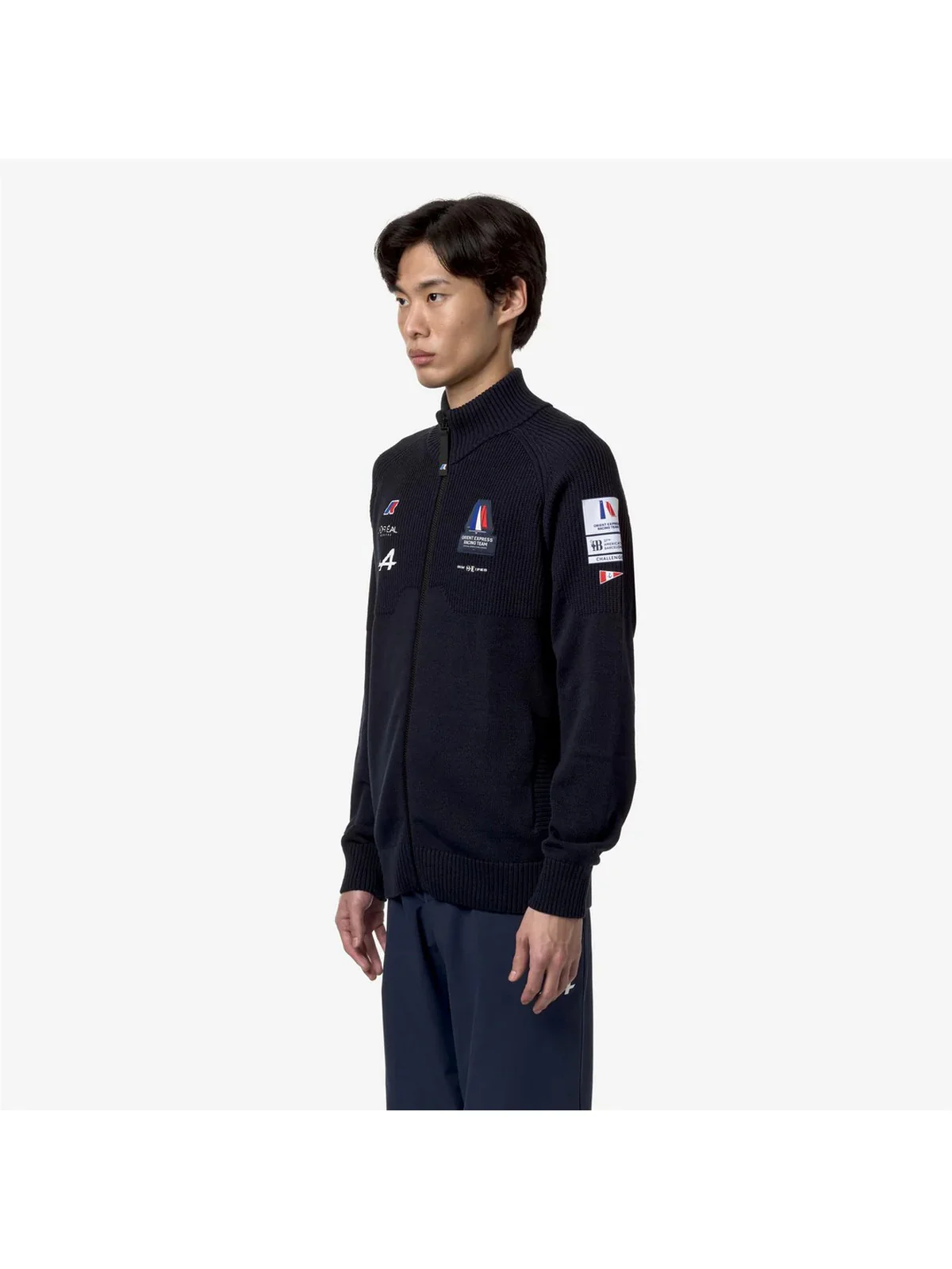 K-WAY Felpa Uomo Ault Orient Express Team Ac K2127ZW B29 Blu - Image 3