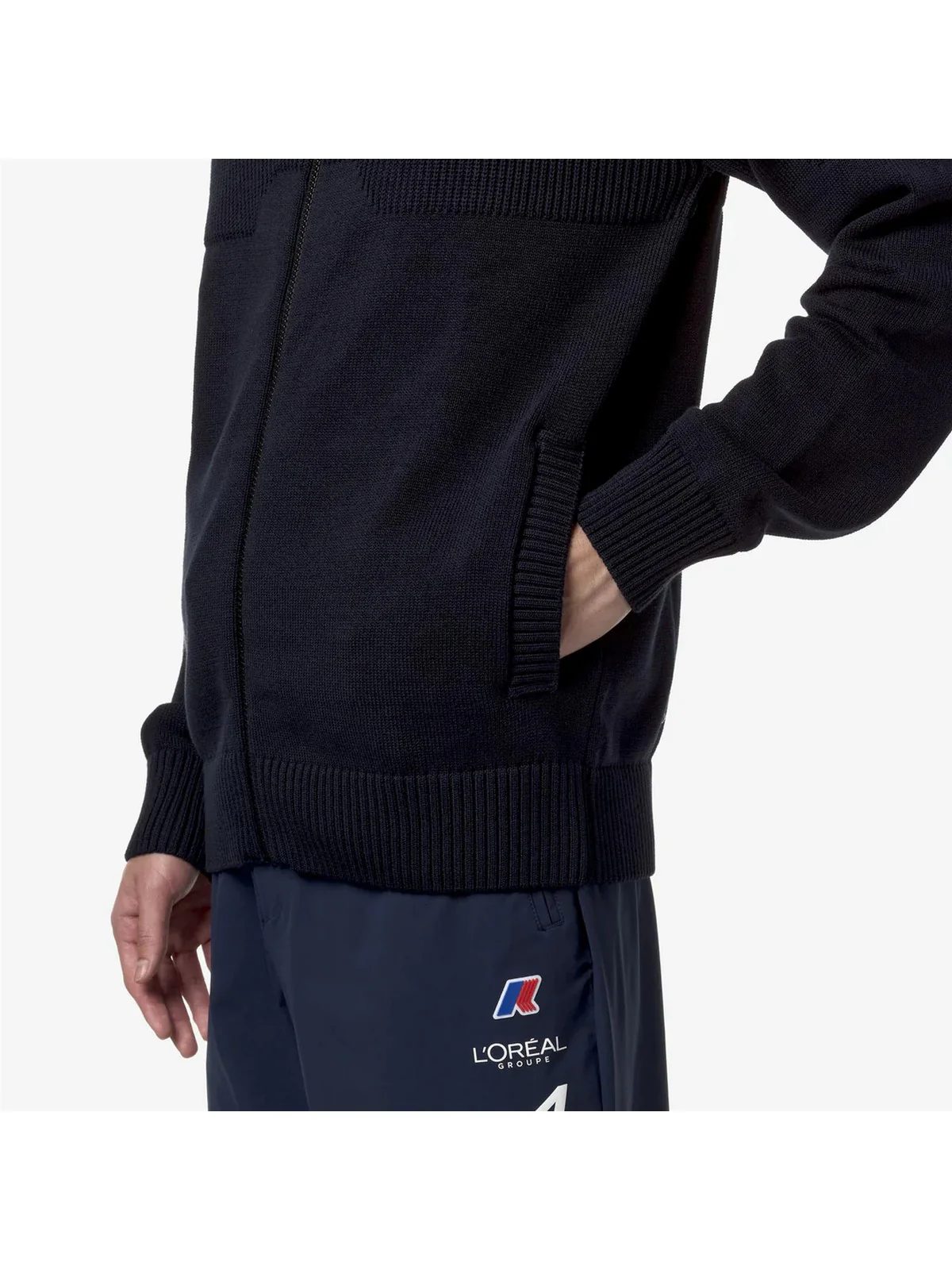 K-WAY Felpa Uomo Ault Orient Express Team Ac K2127ZW B29 Blu - Image 5