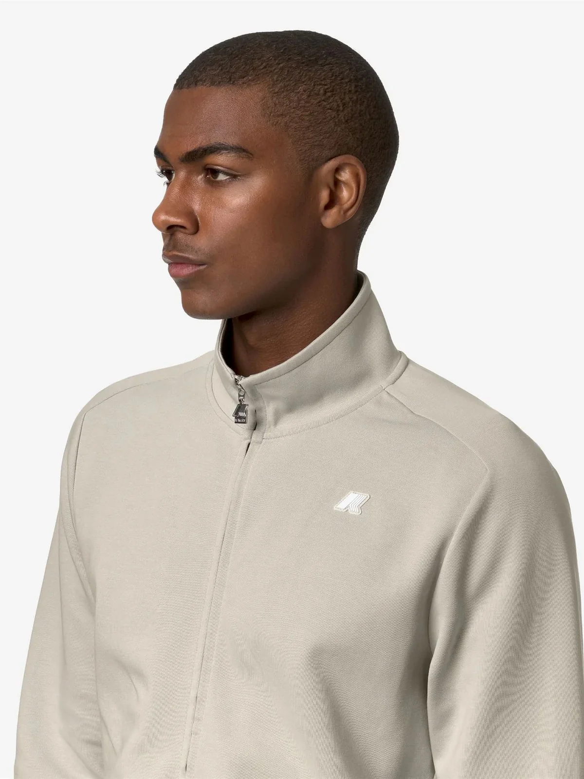 K-WAY Felpa Uomo HAYCE INTERLOCK K81369W 634 Beige - Image 2