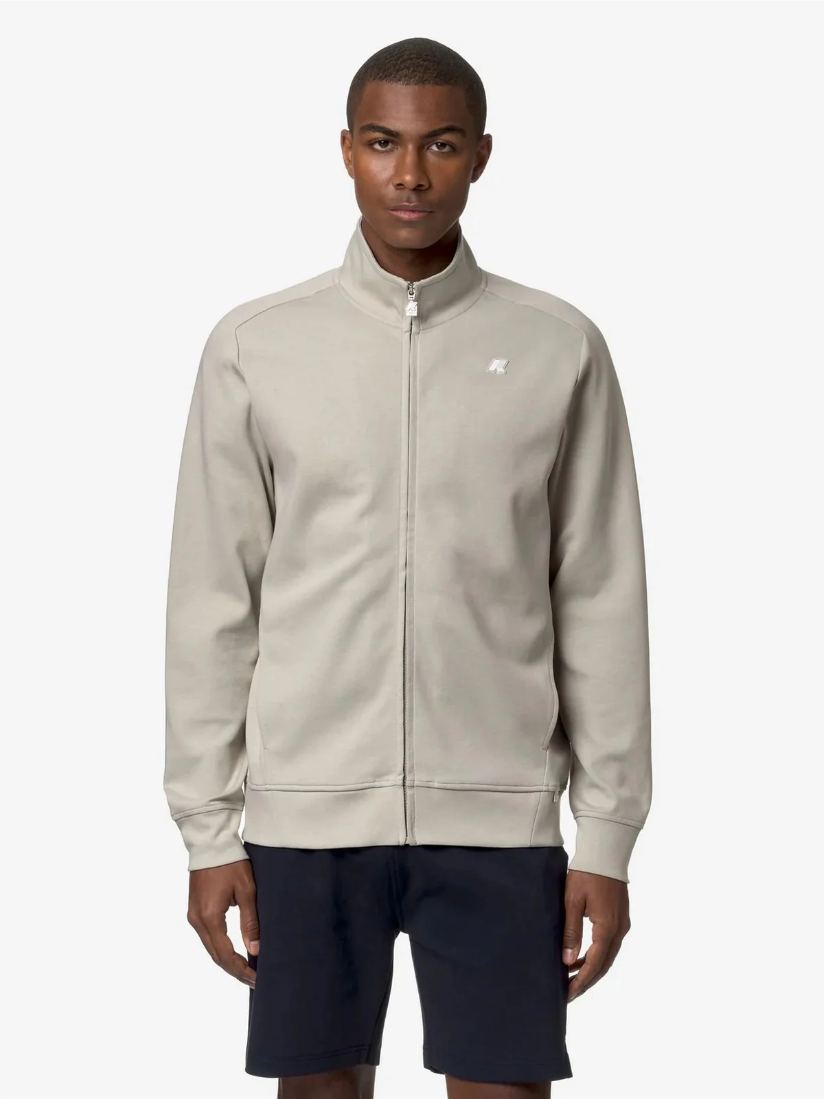 K-WAY Felpa Uomo HAYCE INTERLOCK K81369W 634 Beige - Image 3