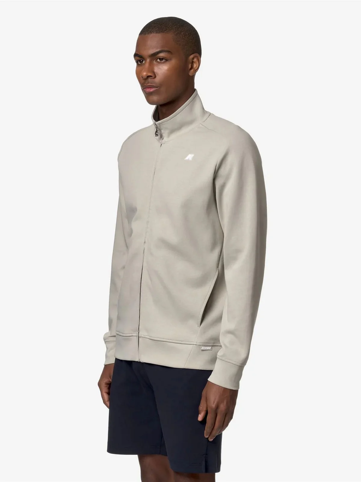 K-WAY Felpa Uomo HAYCE INTERLOCK K81369W 634 Beige - Image 4