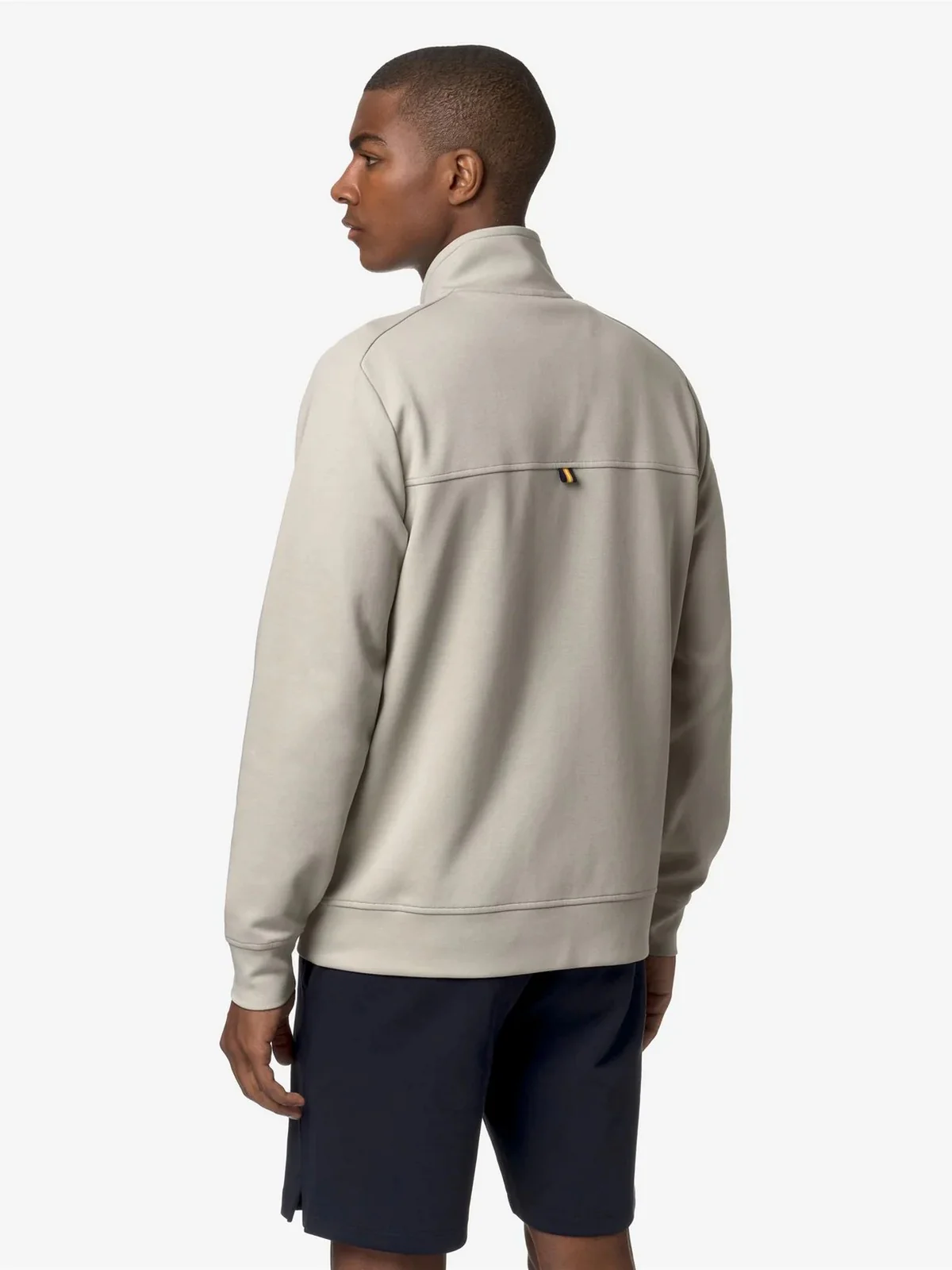 K-WAY Felpa Uomo HAYCE INTERLOCK K81369W 634 Beige - Image 5