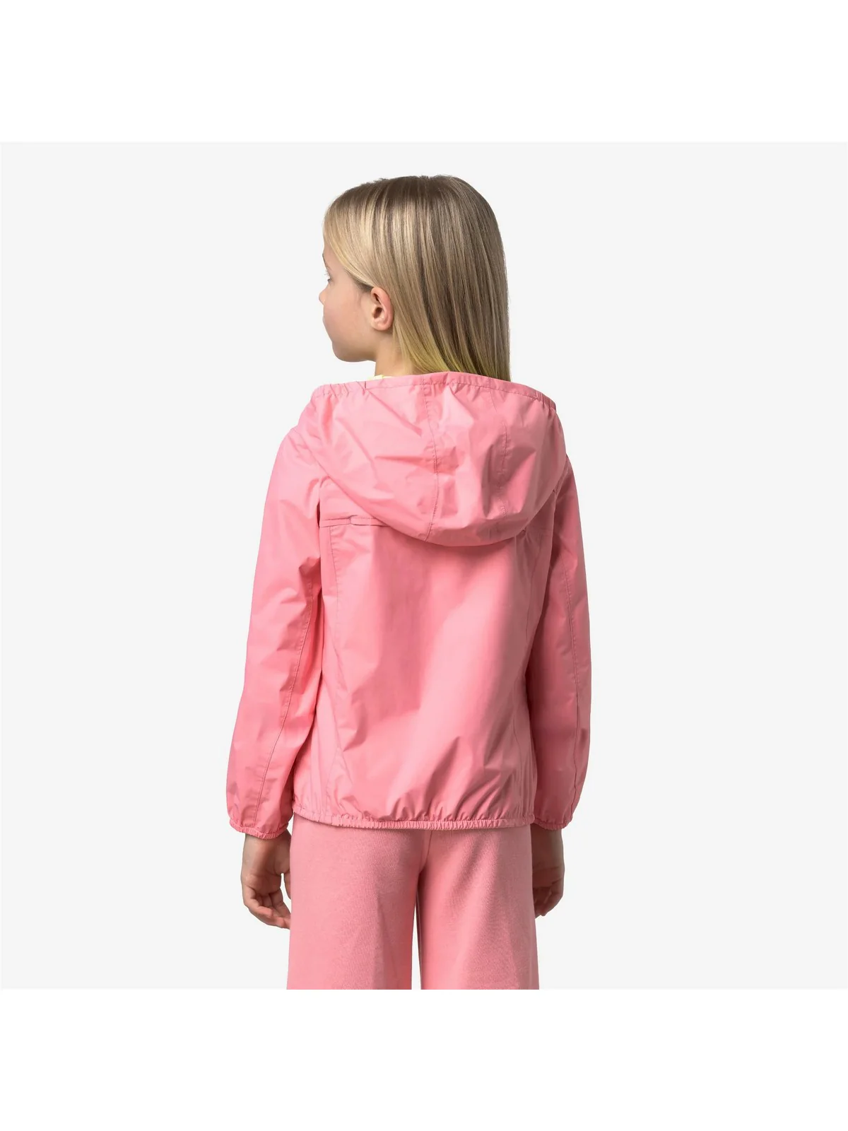 K-WAY KIDS Giubbino Bambine e ragazze P. LILY PLUS.2 DOUBLE K61313W C0W Pink Geranium - Yell - Image 3