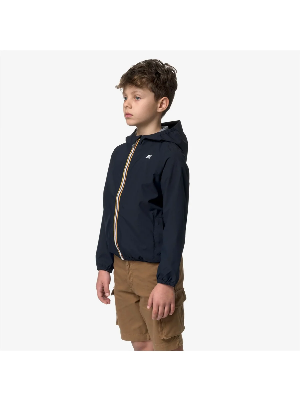 K-WAY KIDS Giubbino Bambini e ragazzi P. JACK STRETCH DOT K21371W K89 BLUE DEPTH - Image 3