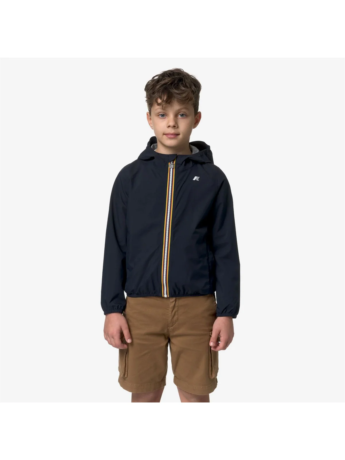 K-WAY KIDS Giubbino Bambini e ragazzi P. JACK STRETCH DOT K21371W K89 BLUE DEPTH - Image 4